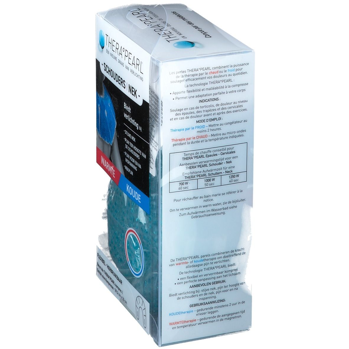 Therapearl Epaules Cervicales, Compresse Réutilisable Pour Cryothérapie Ou Thermothérapie,