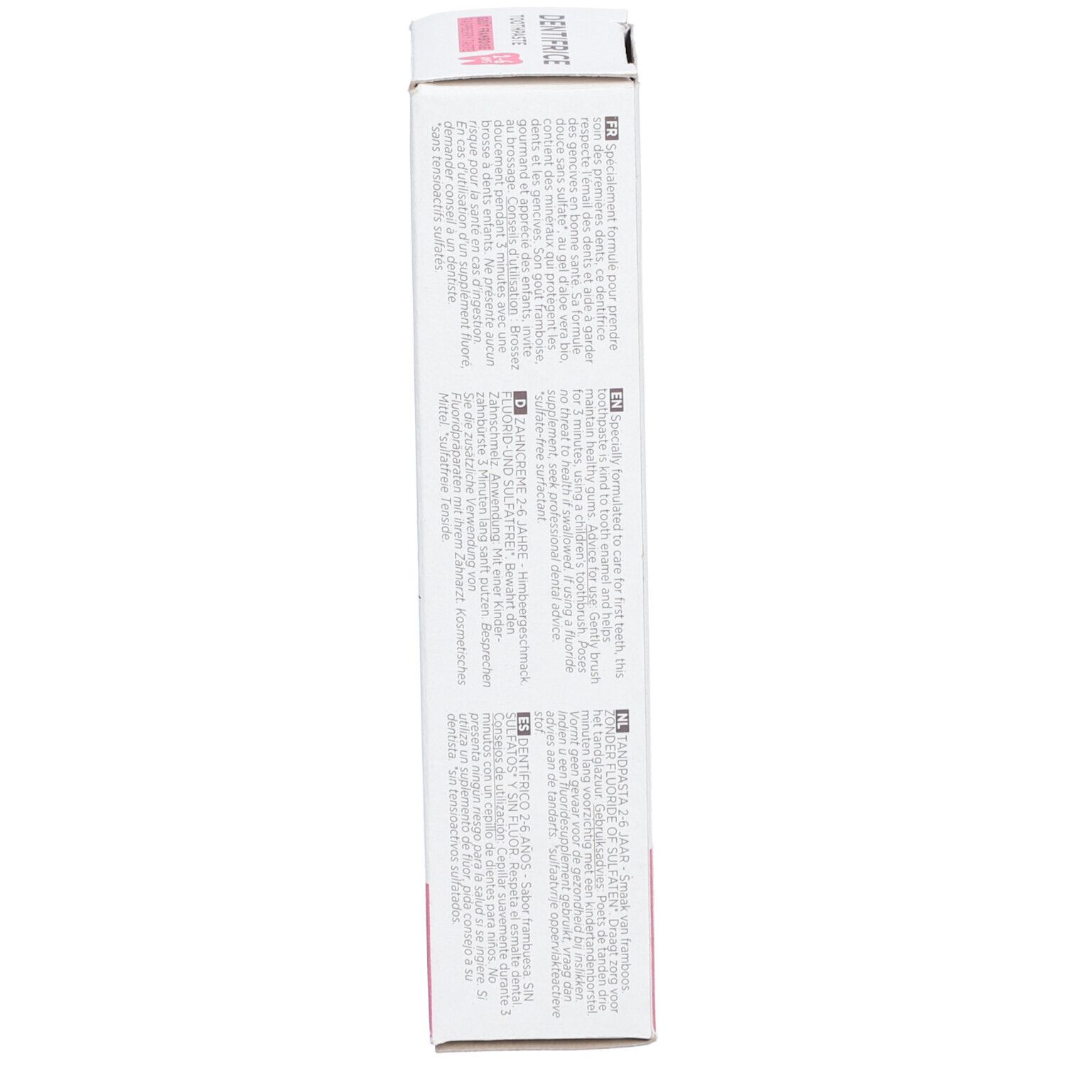 Cattier Kids Dent 2-6ans Framb50ml