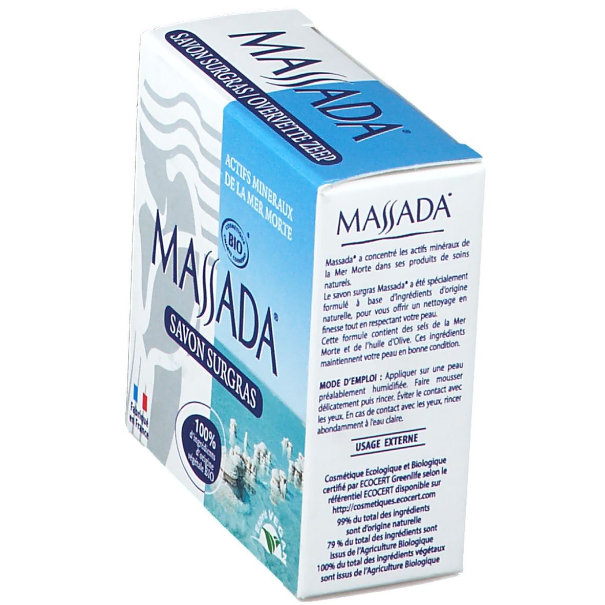 Massada Overvette Zeep Bio