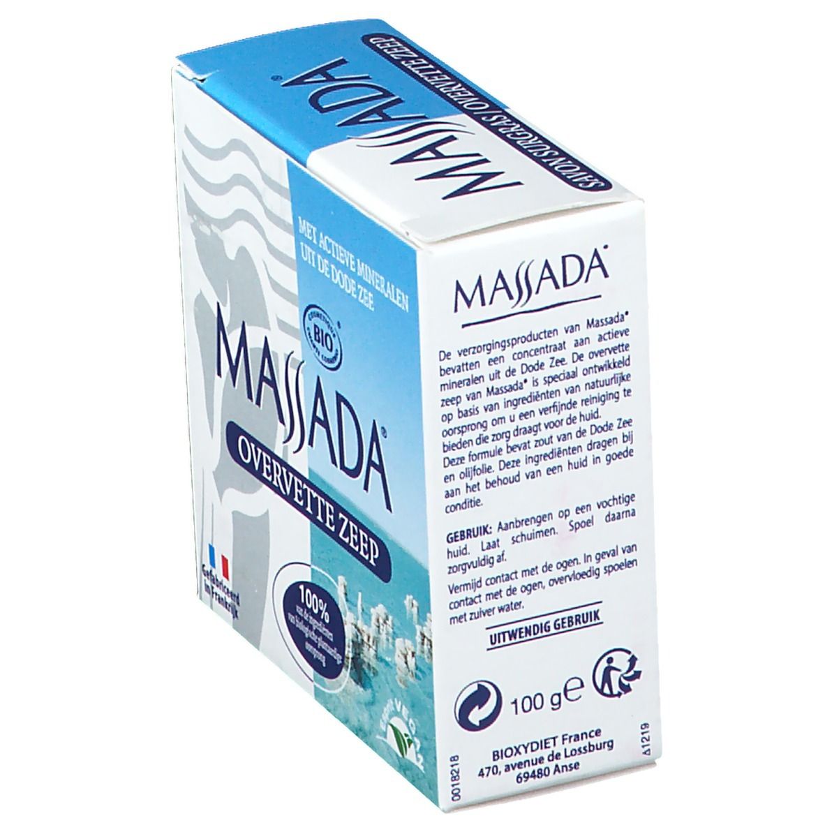 Massada Overvette Zeep Bio