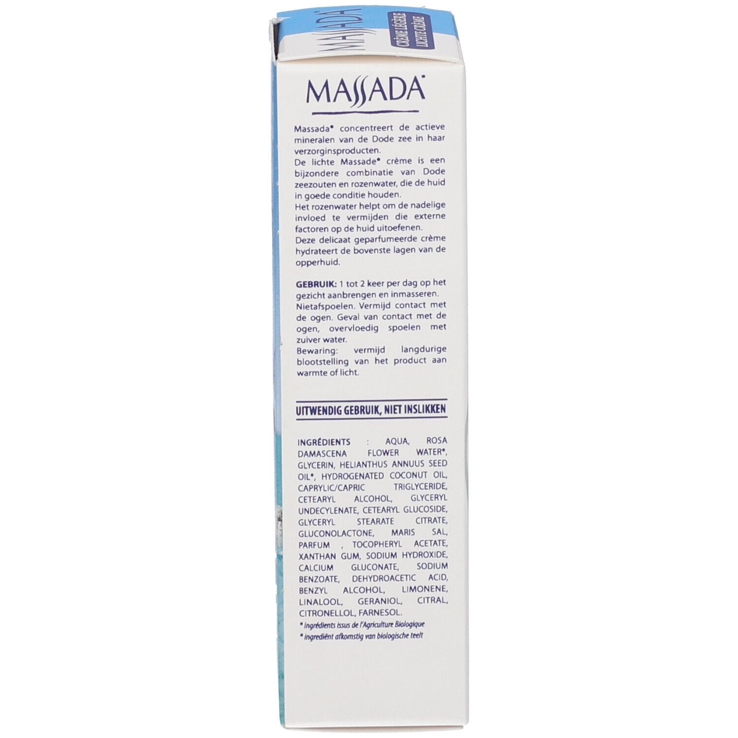 Massada Lichte Crème Bio