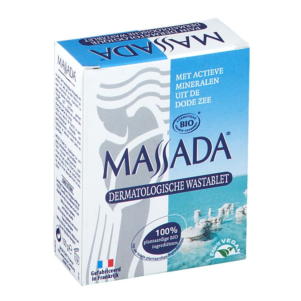 Massada Pain Dermatologique Bio, Pain Dermatologique Aux Actifs Minéraux De La Mer Morte,