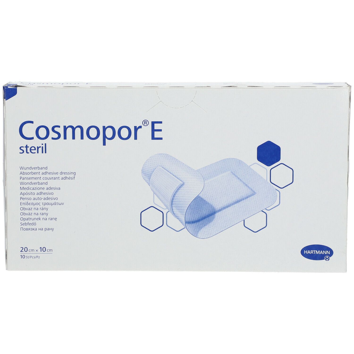 Cosmopor® E Zelfklevend steriel verband 20 x 10 cm