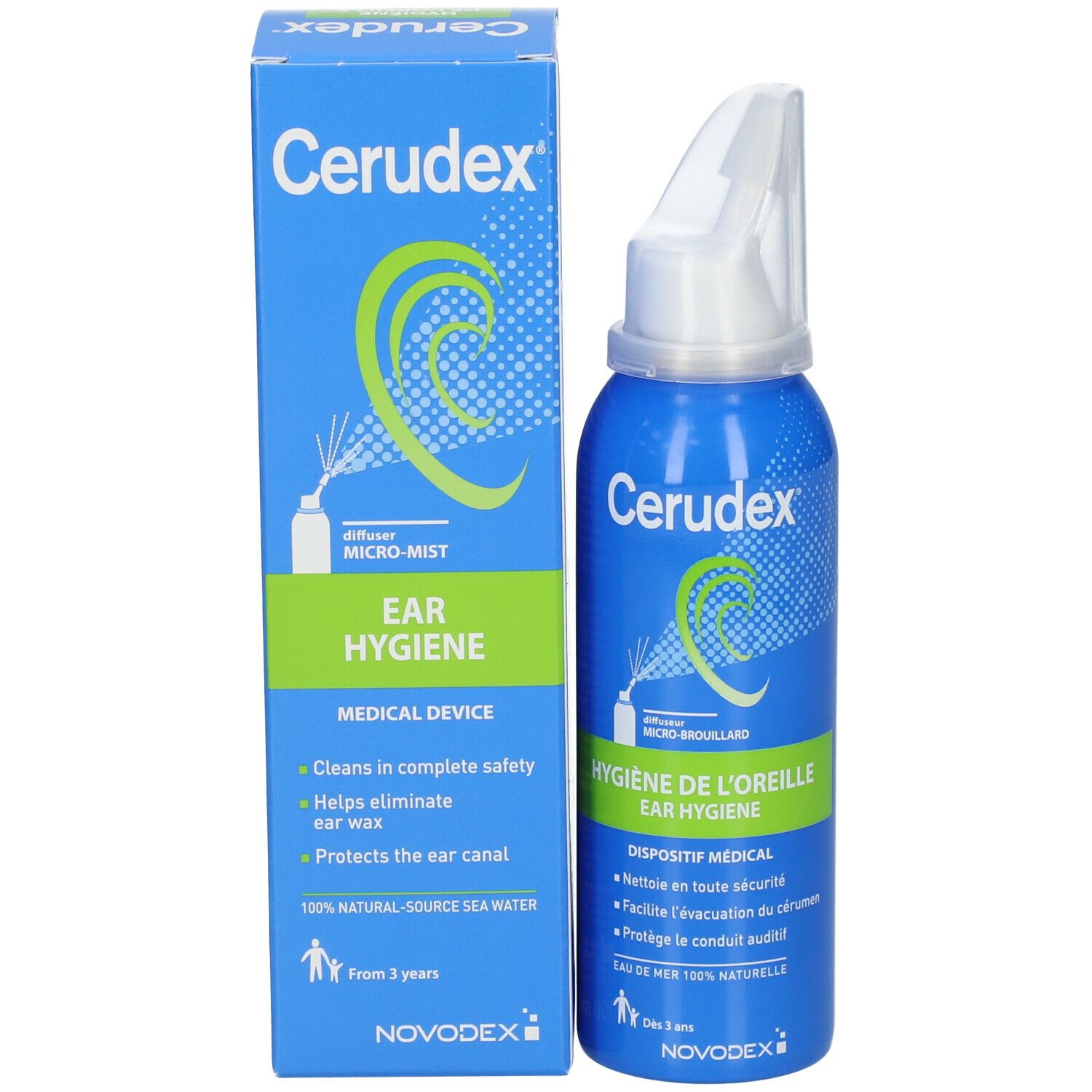 Novodex Cerudex Hygiène de l'oreille