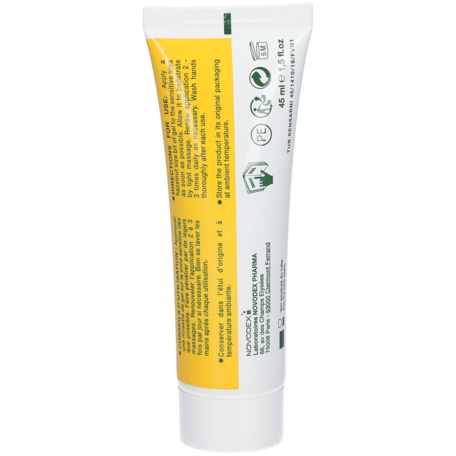 Novodex Sensidol® Bio Arnica® Gel