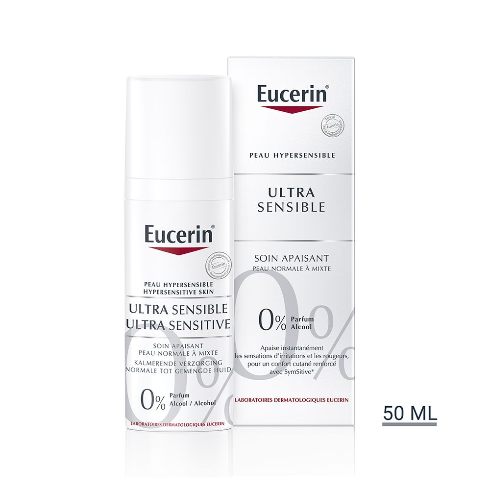 EUCERIN PEAU HYPERSENSIBLE ULTRASENSIBLE SOIN APAISANT - Soin apaisant pour peau hypersens