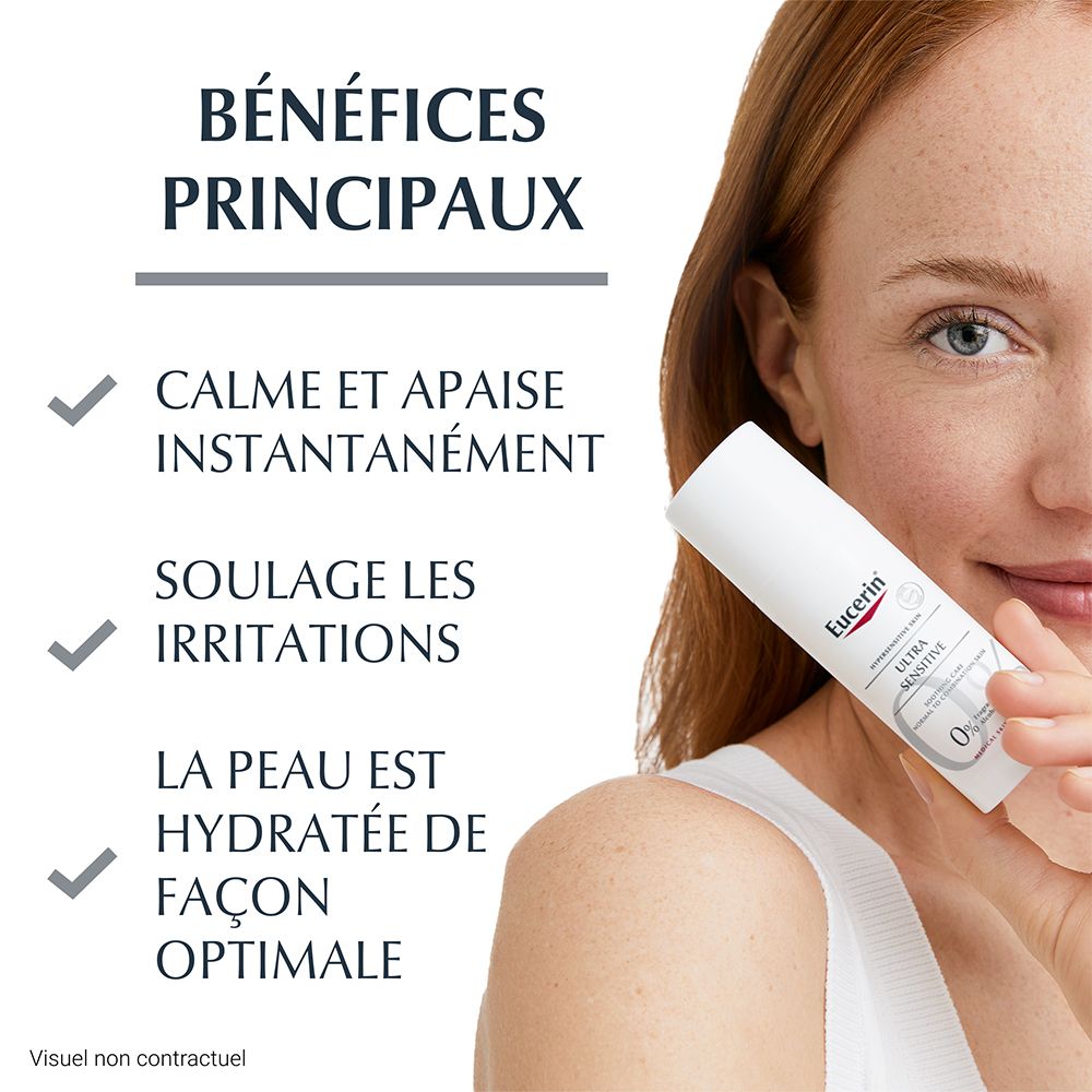 EUCERIN PEAU HYPERSENSIBLE ULTRASENSIBLE SOIN APAISANT - Soin apaisant pour peau hypersens