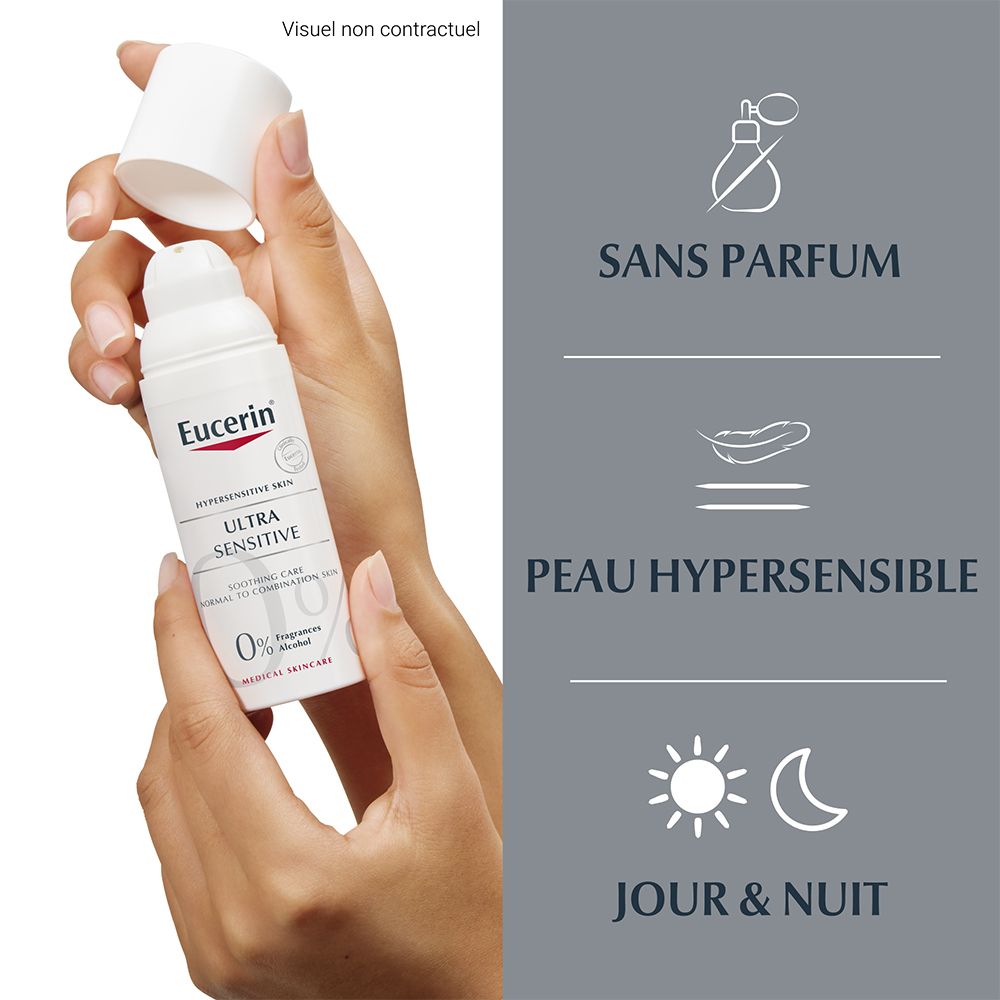 EUCERIN PEAU HYPERSENSIBLE ULTRASENSIBLE SOIN APAISANT - Soin apaisant pour peau hypersens