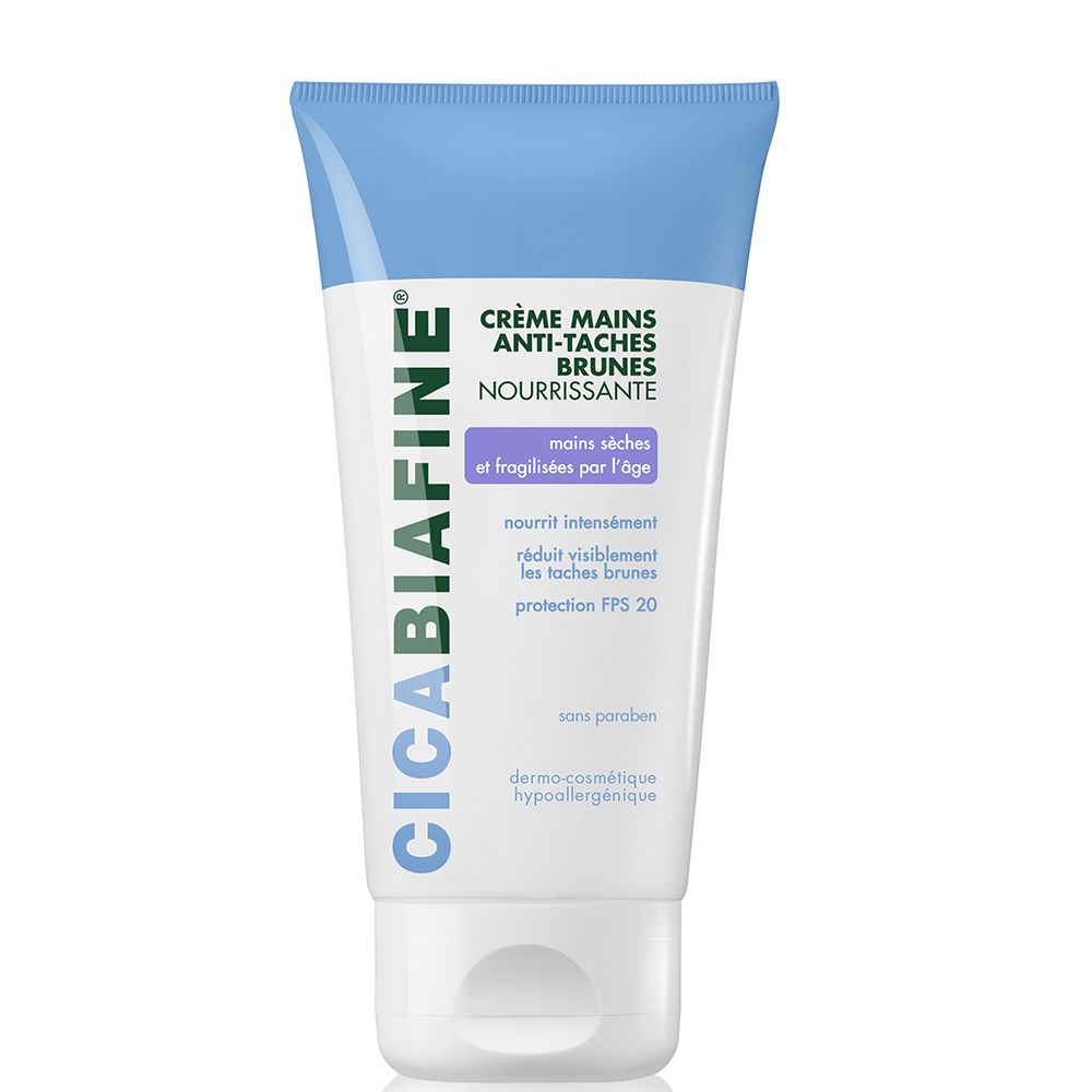 Cicabiafine Crème Mains Antitaches Brunes Nourrissante, Crème Nourrissante Antitache Brune