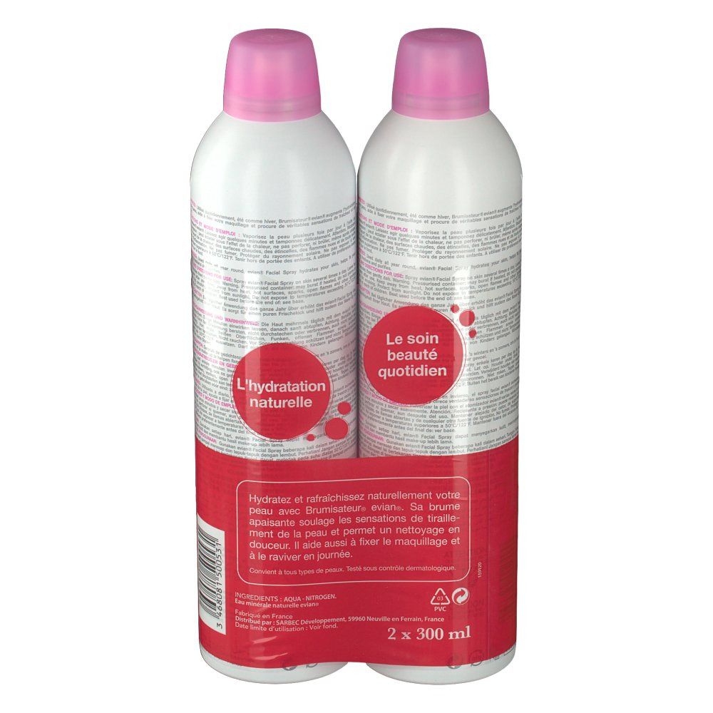 Evian Verstuiver Duo