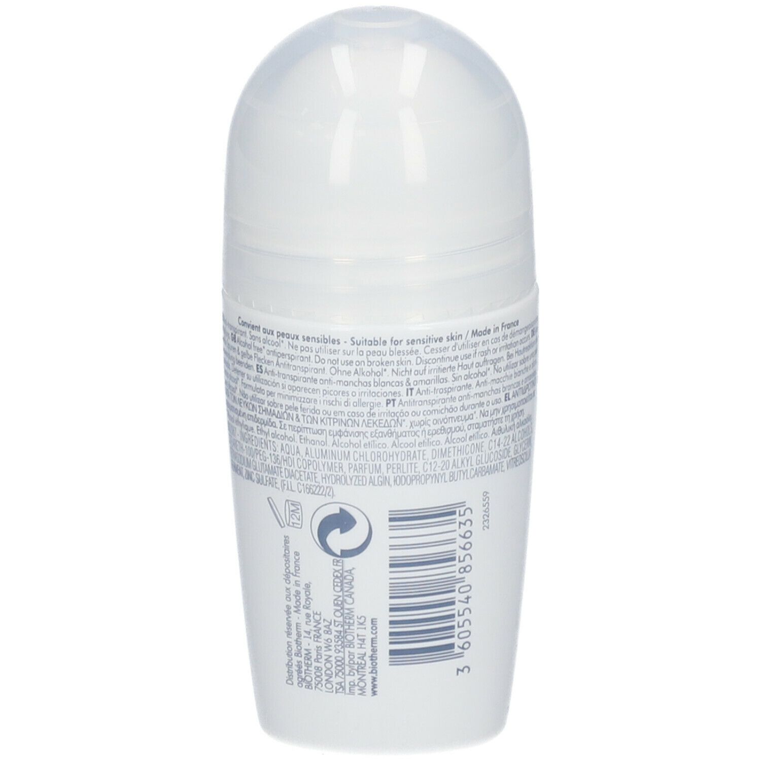 BIOTHERM Deo Pure Invisible Roll-On