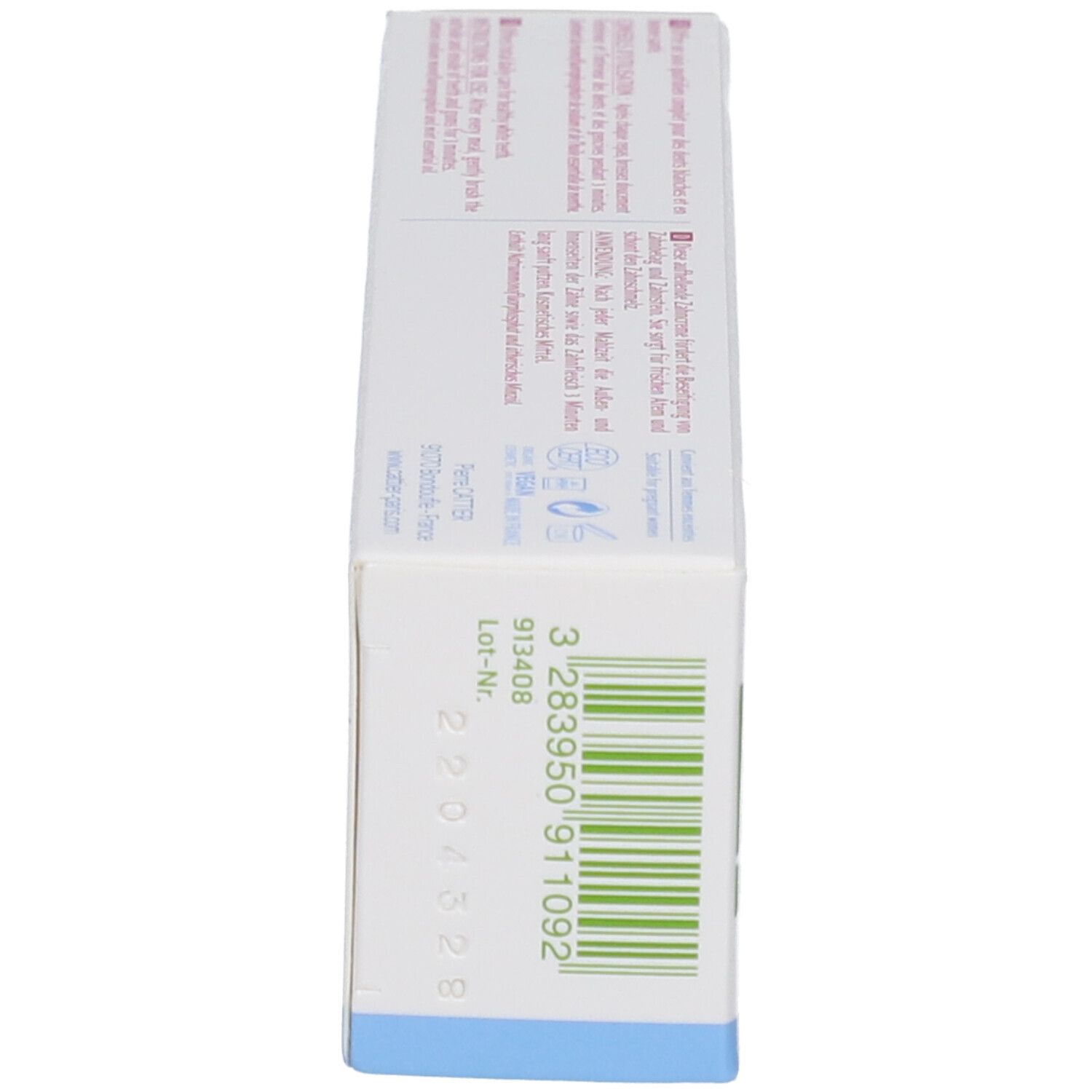 Cattier Dentifrice Blanchissant Haleine Fraîche