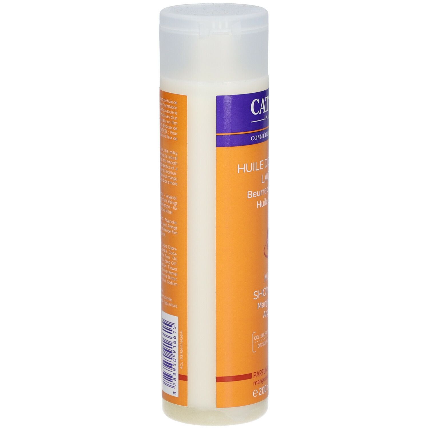 Cattier Huile Douche Lactee 200ml