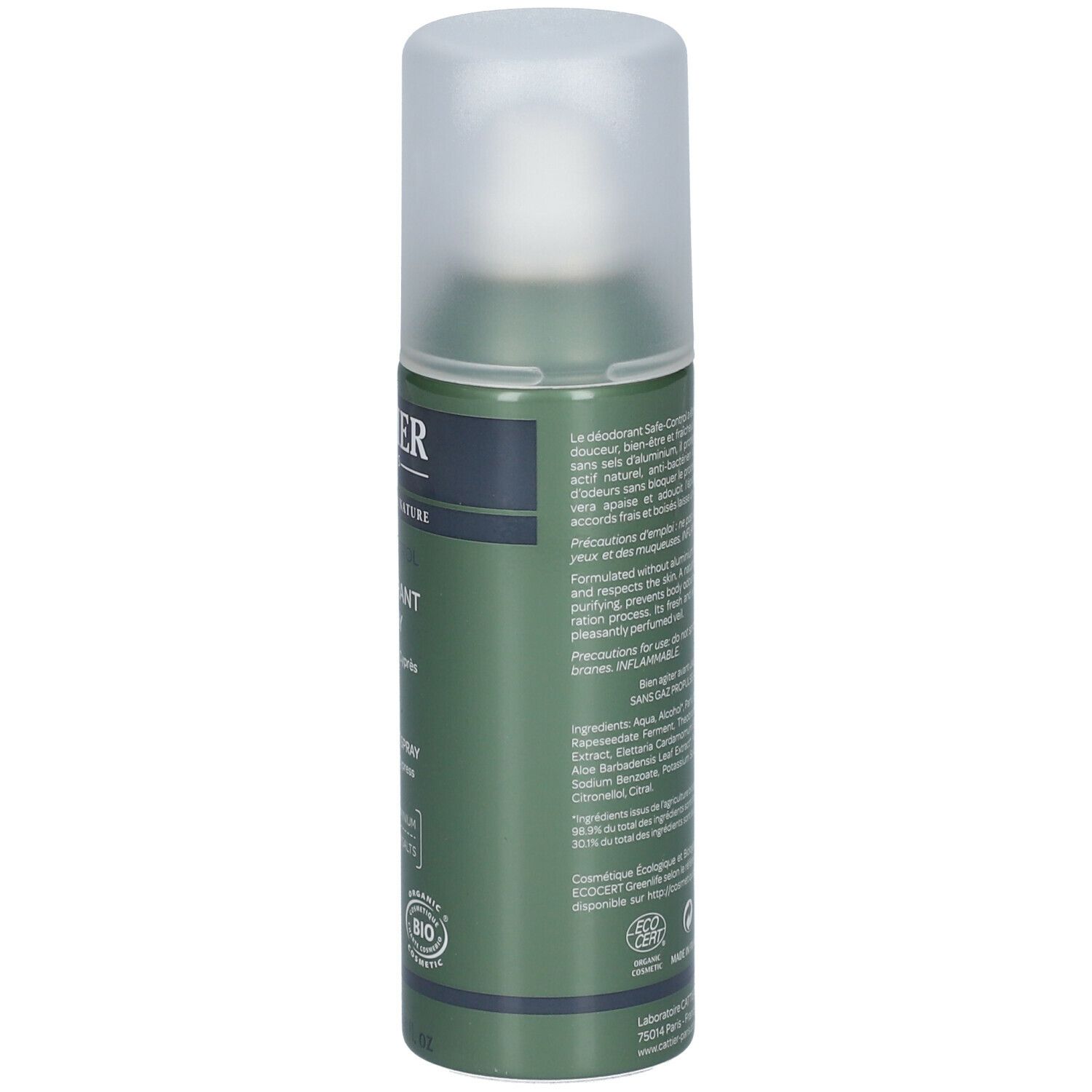 CATTIER HOM DEO SAFECONTROL SPR100