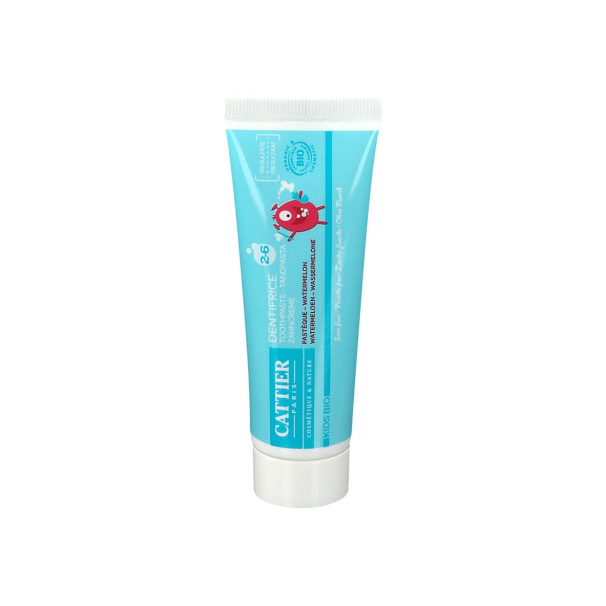 Cattier Kids Dent 2-6ans Past 50ml