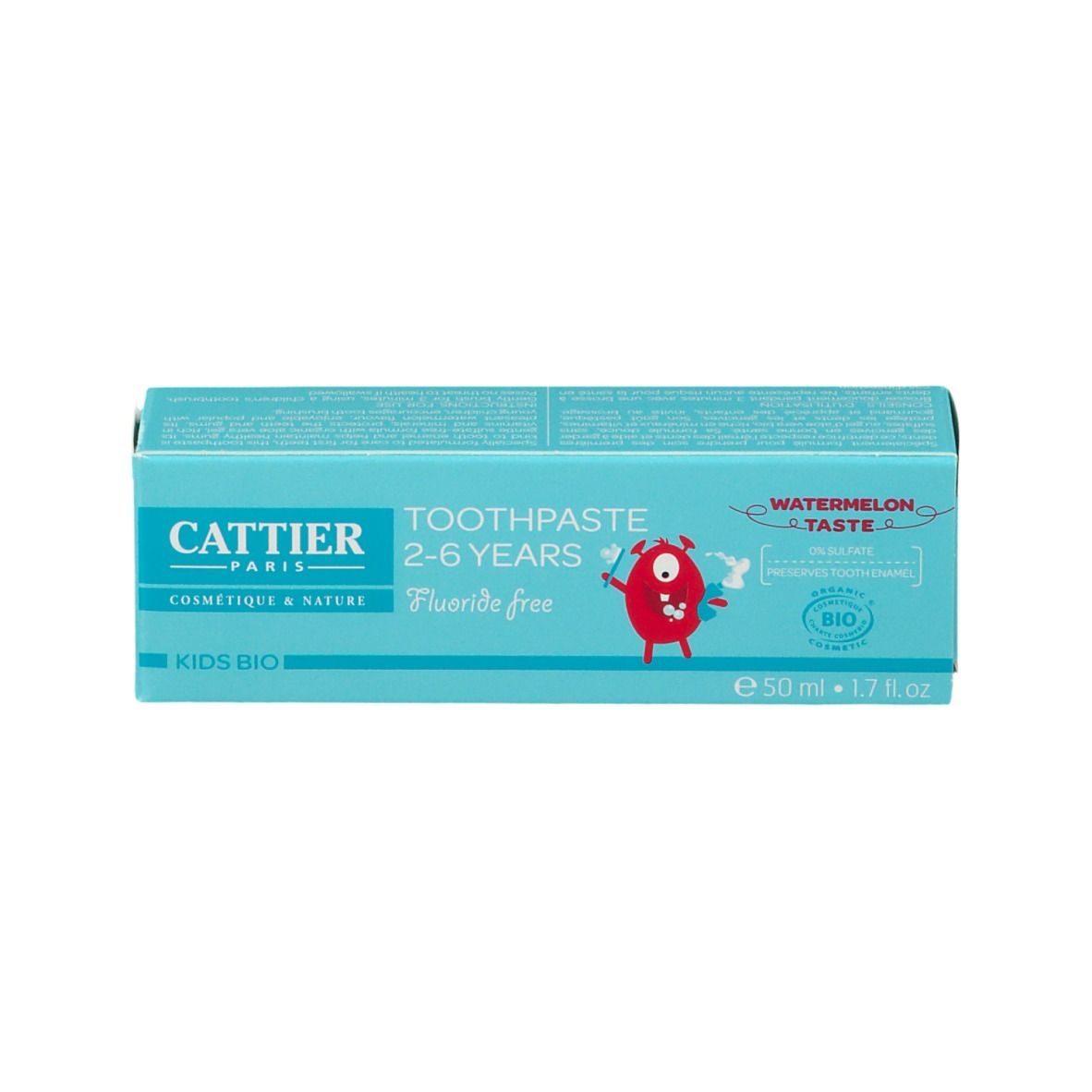 Cattier Kids Dent 2-6ans Past 50ml