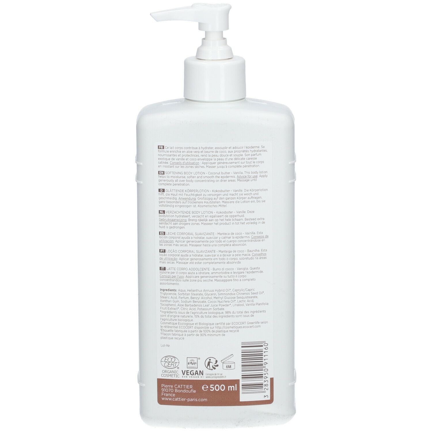 Cattier Softening Body Lotion