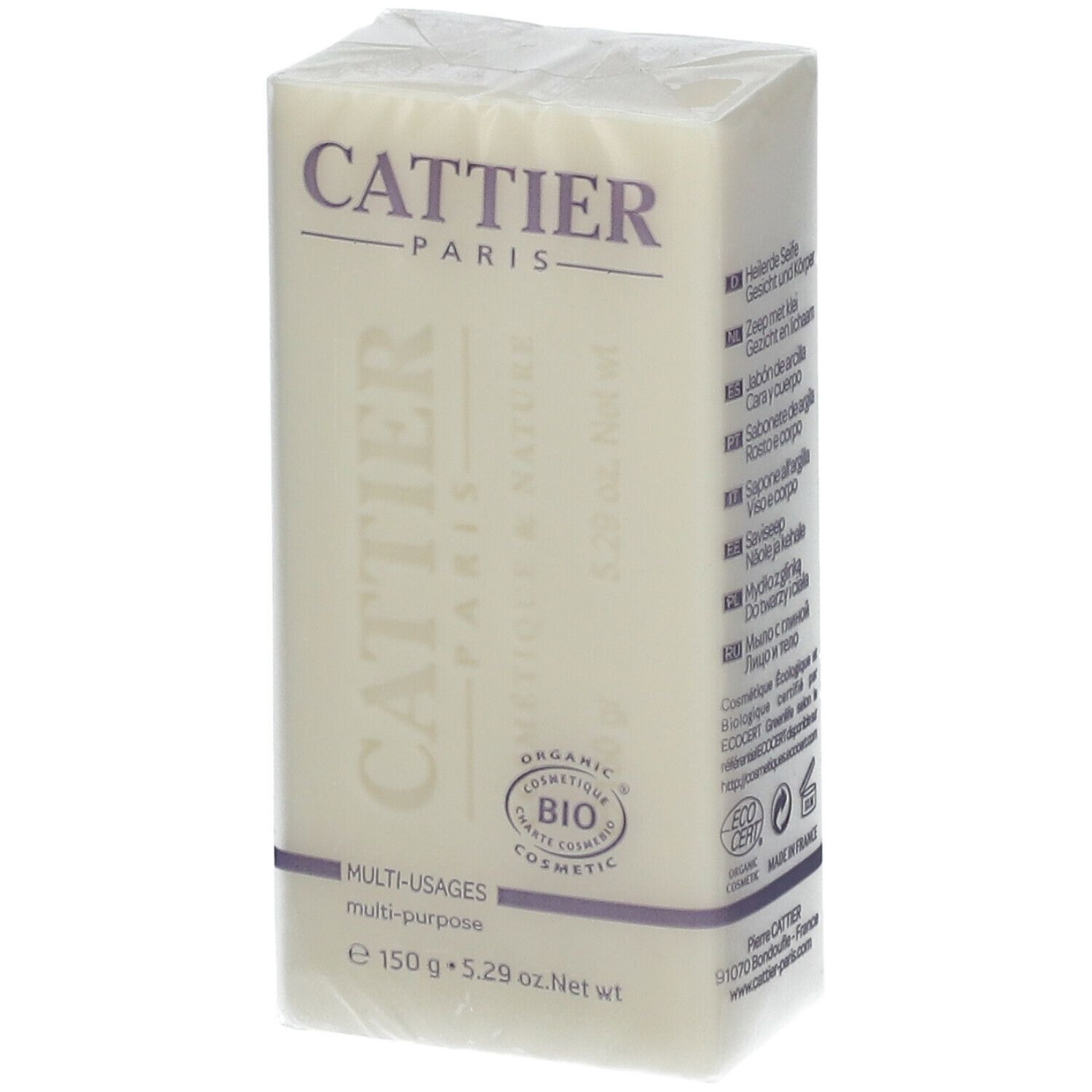 Cattier Sav Doux Veg Surg Kari150g