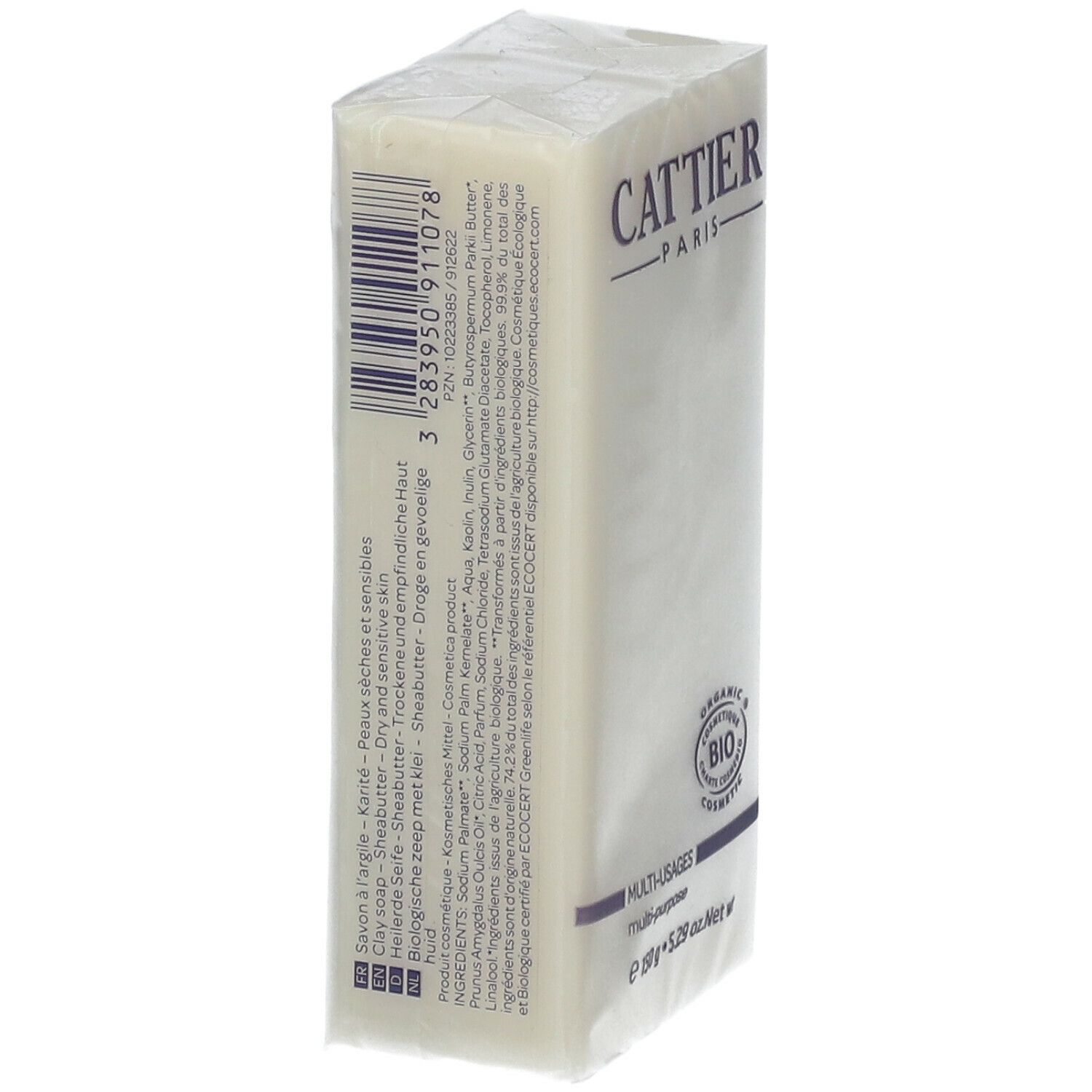 Cattier Sav Doux Veg Surg Kari150g