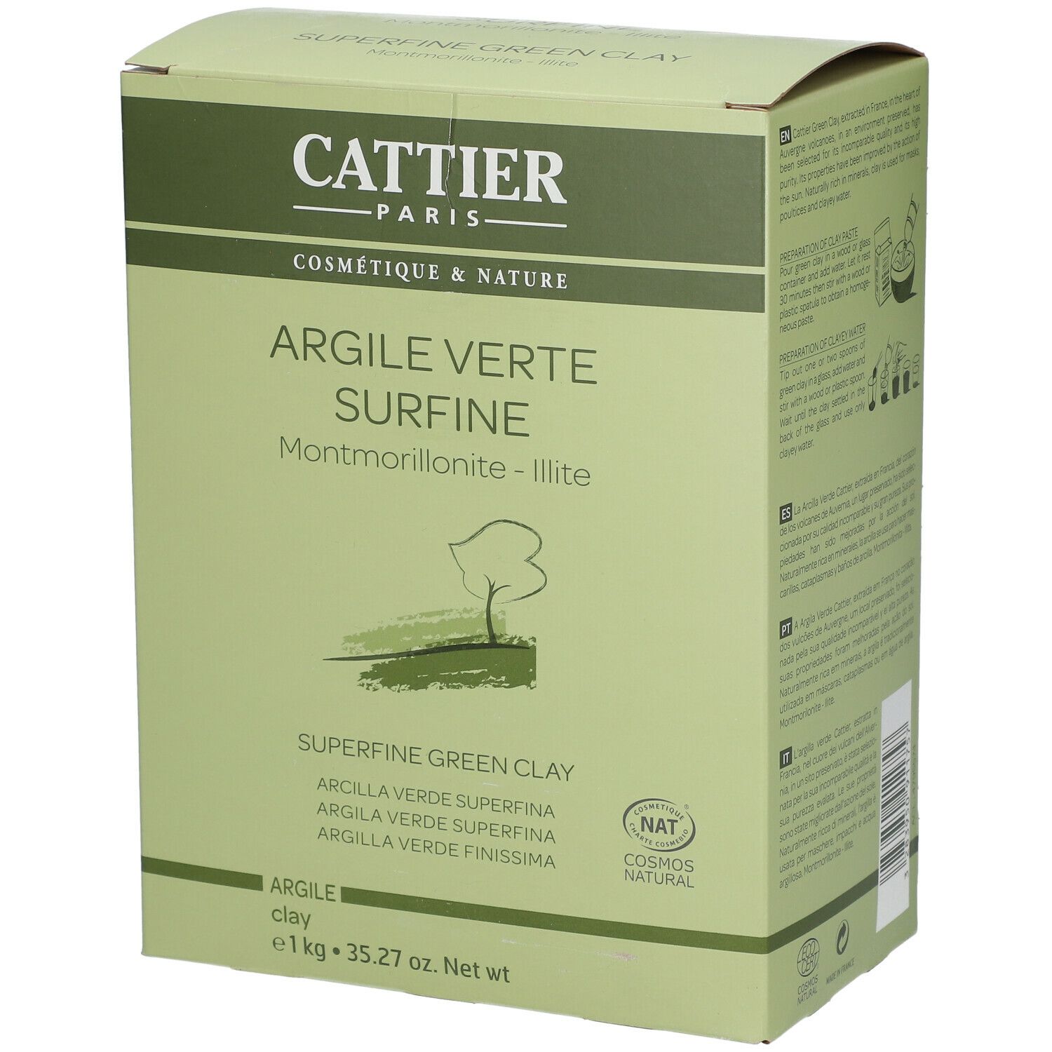 Cattier Groene Klei Superfijn