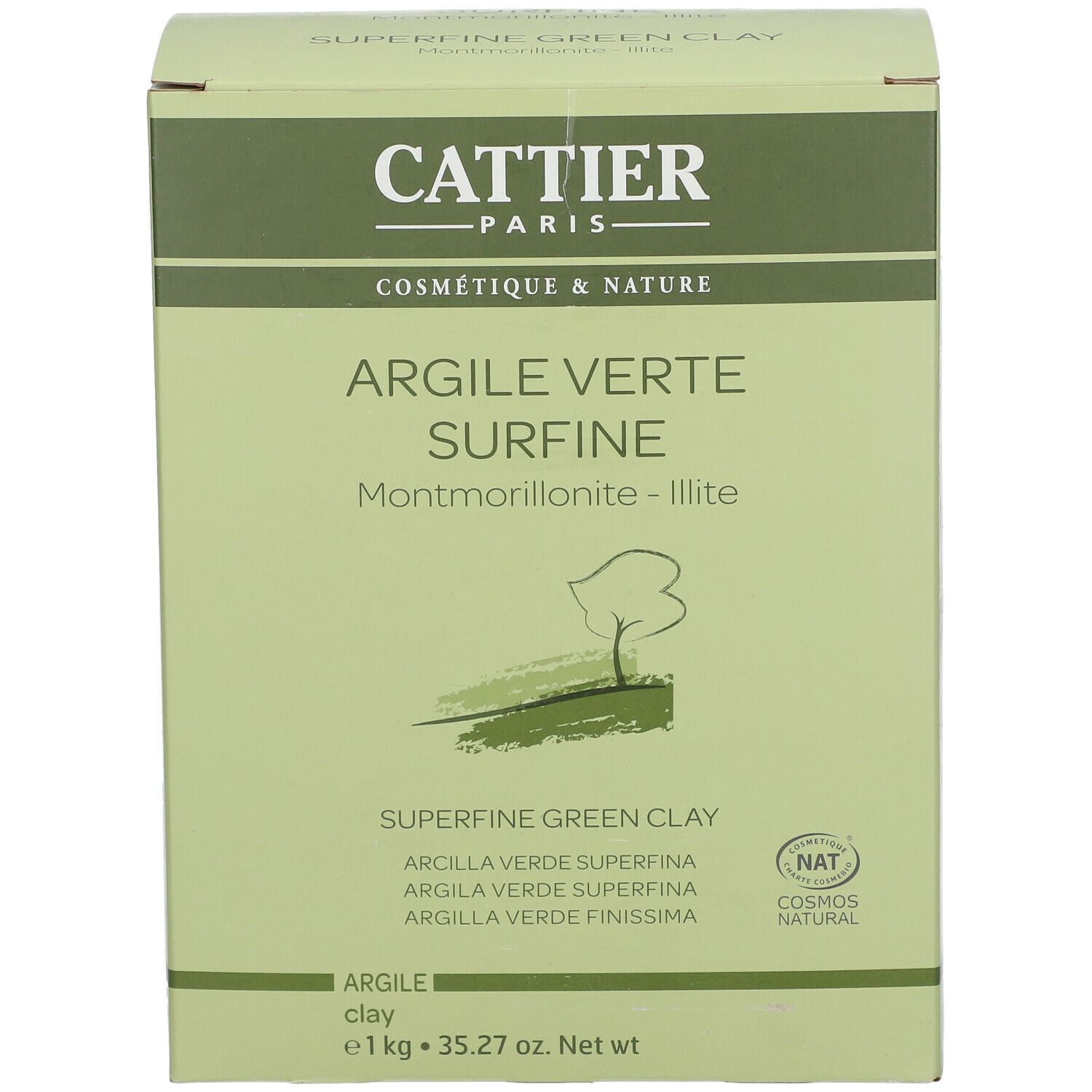 Cattier Groene Klei Superfijn