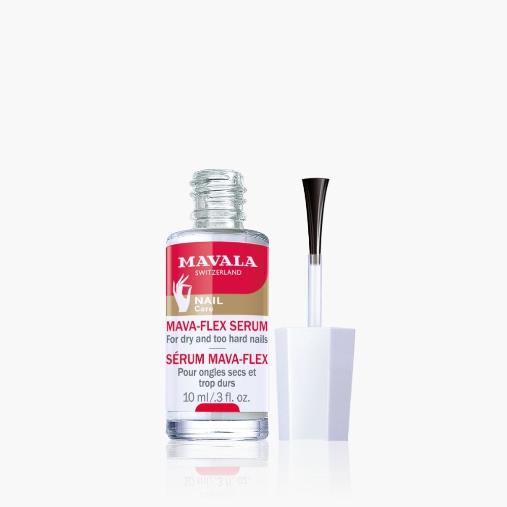 Mavala Mava-Flex Serum flesje met borstel. Voor droge en harde nagels. 10 ml.