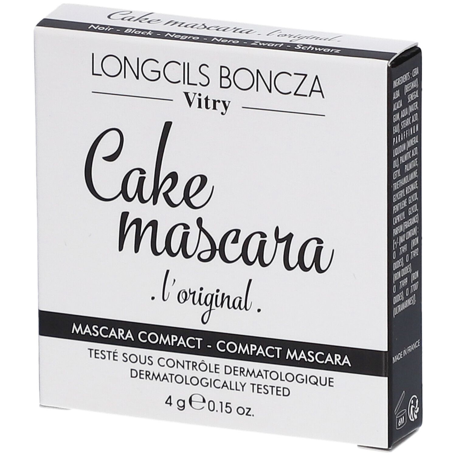 Longcils Vitry Cake mascara l'original Zwart