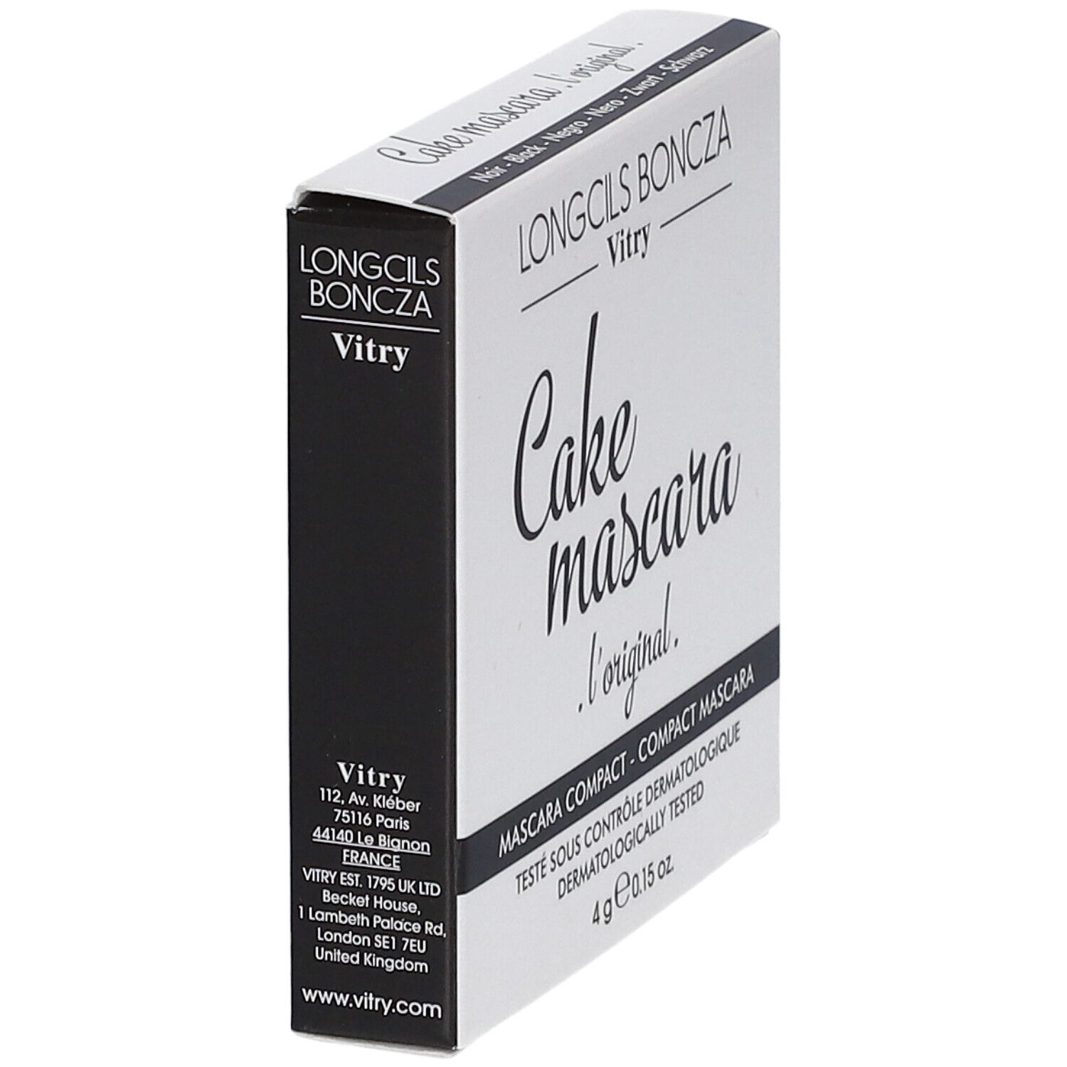 Longcils Vitry Cake mascara l'original Zwart