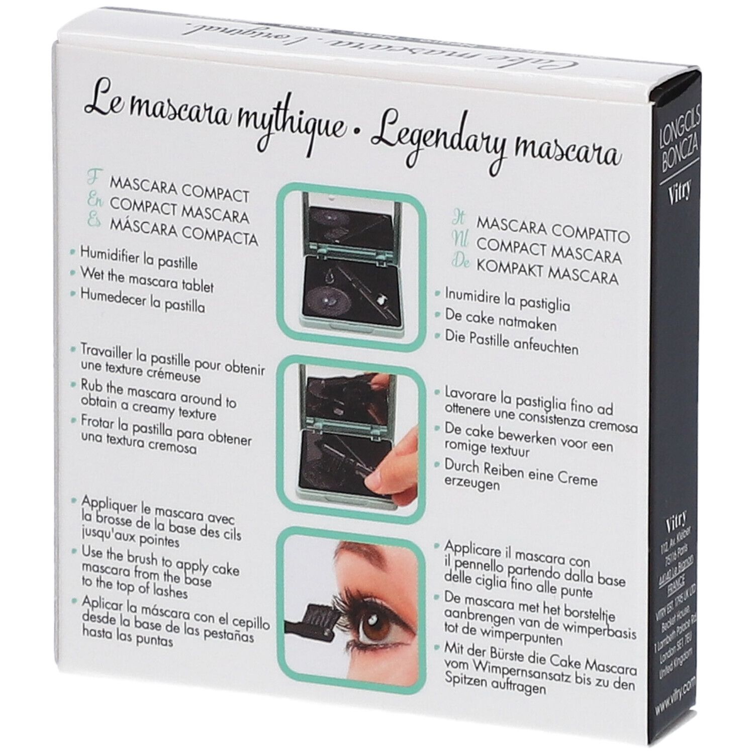 Longcils Vitry Cake mascara l'original Zwart