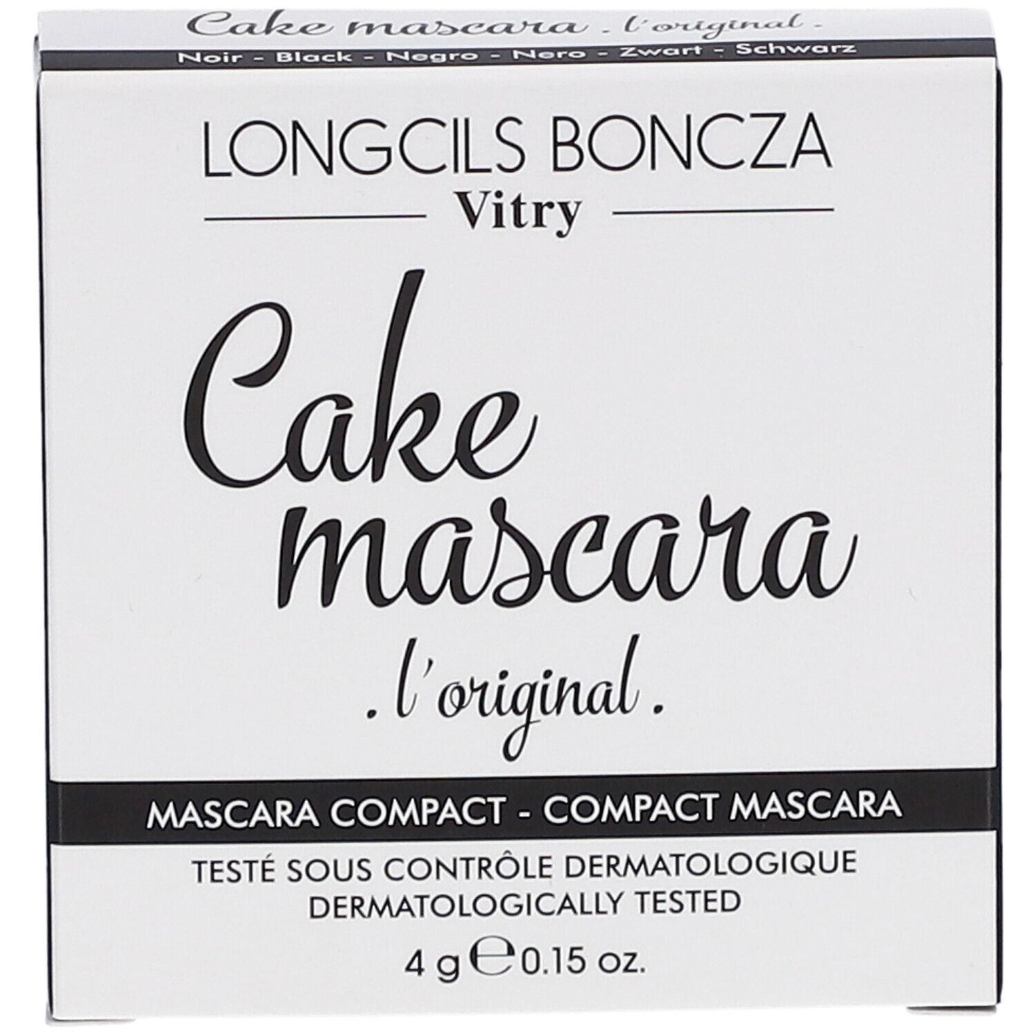 Longcils Vitry Cake mascara l'original Zwart