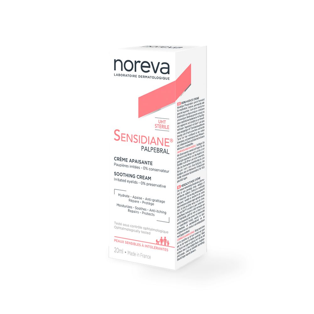 Sensidiane Palpébral Crème Antigrattage, Crème Apaisante Antidémangeaison, Fl 20 Ml