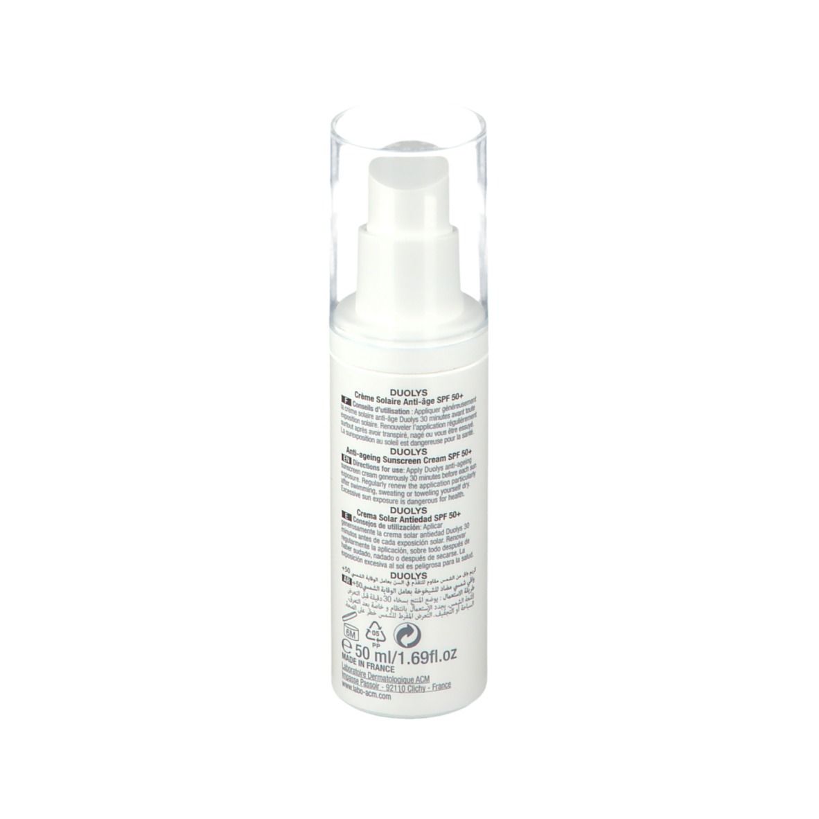 ACM DUOLYS Anti-Aging Zonnecrème SPF 50+ Gezicht