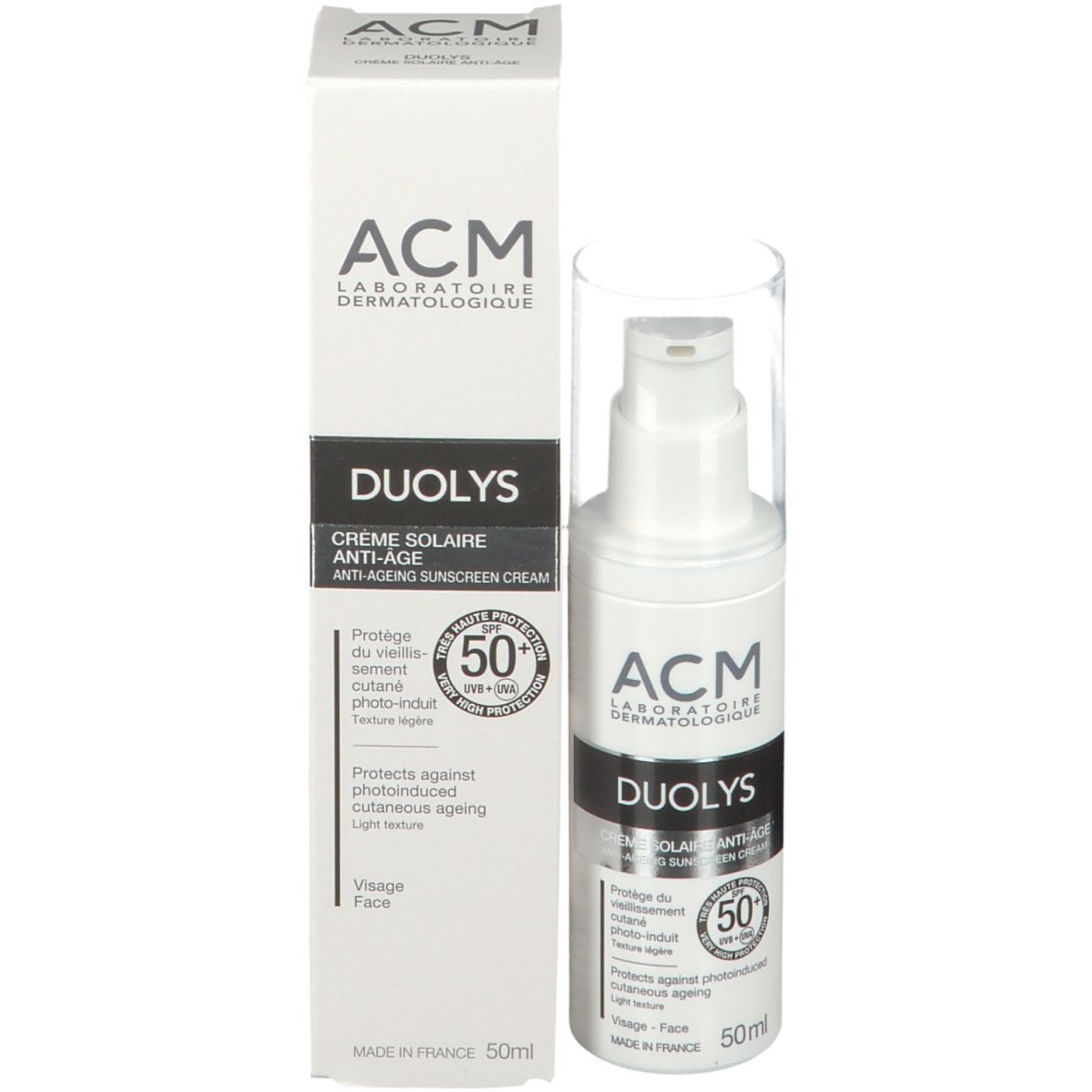 ACM DUOLYS Anti-Aging Zonnecrème SPF 50+ Gezicht