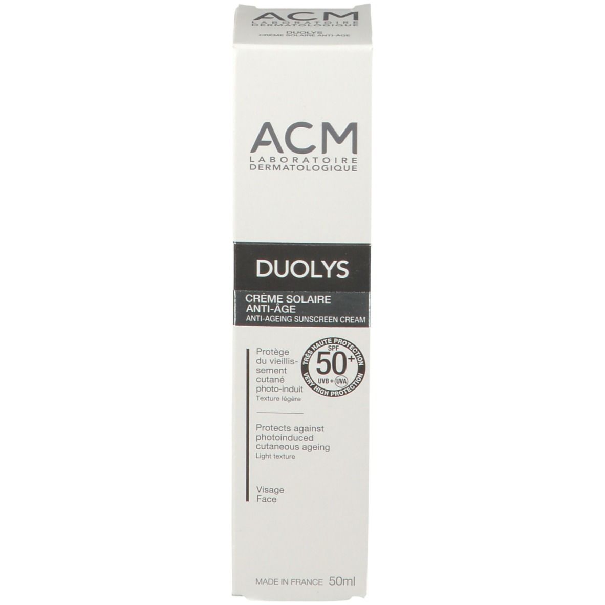 ACM DUOLYS Anti-Aging Zonnecrème SPF 50+ Gezicht