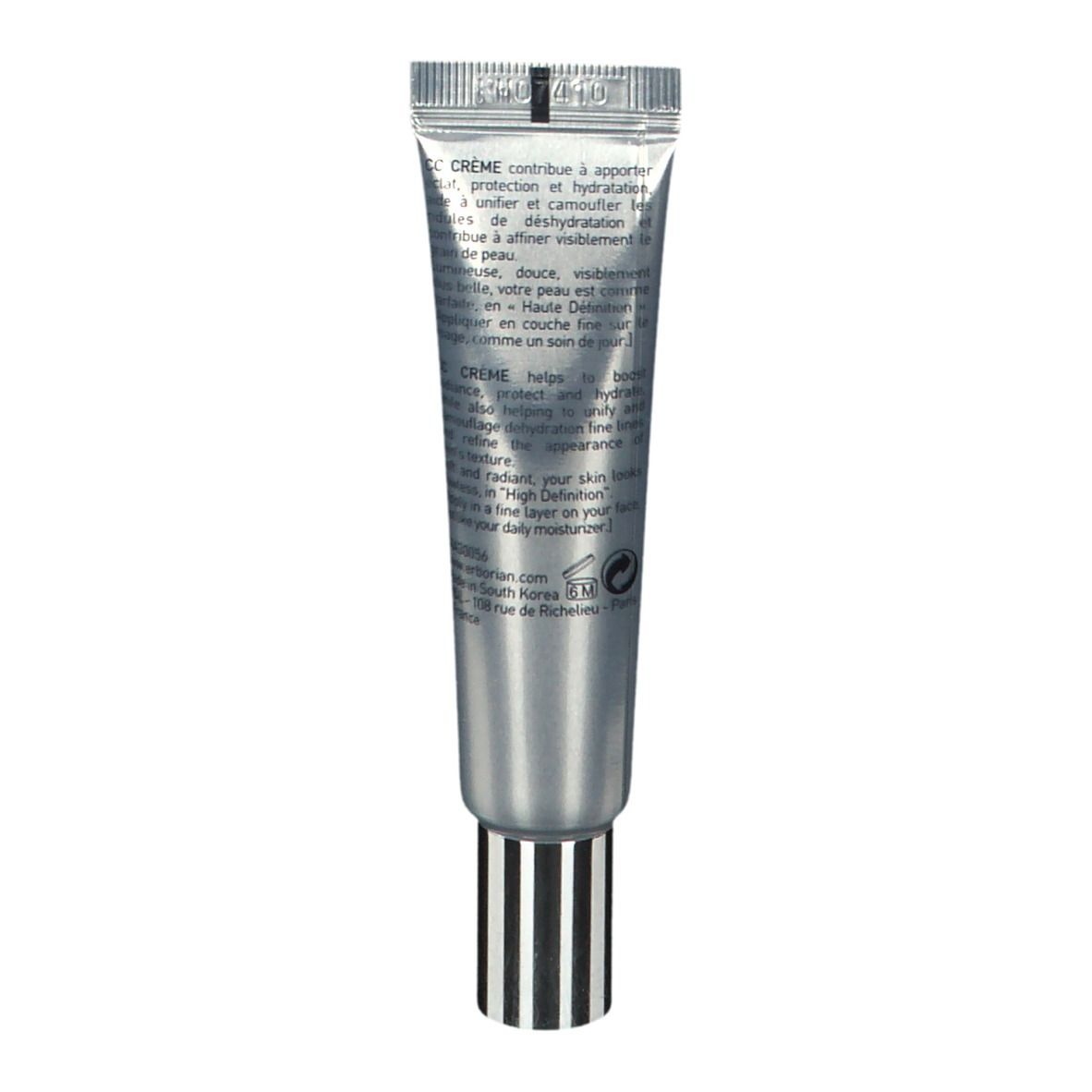 erborian CC Face Cream High Definitiaerborian CC Crème Soin Illuminateur du Visage Haute Définition Clair