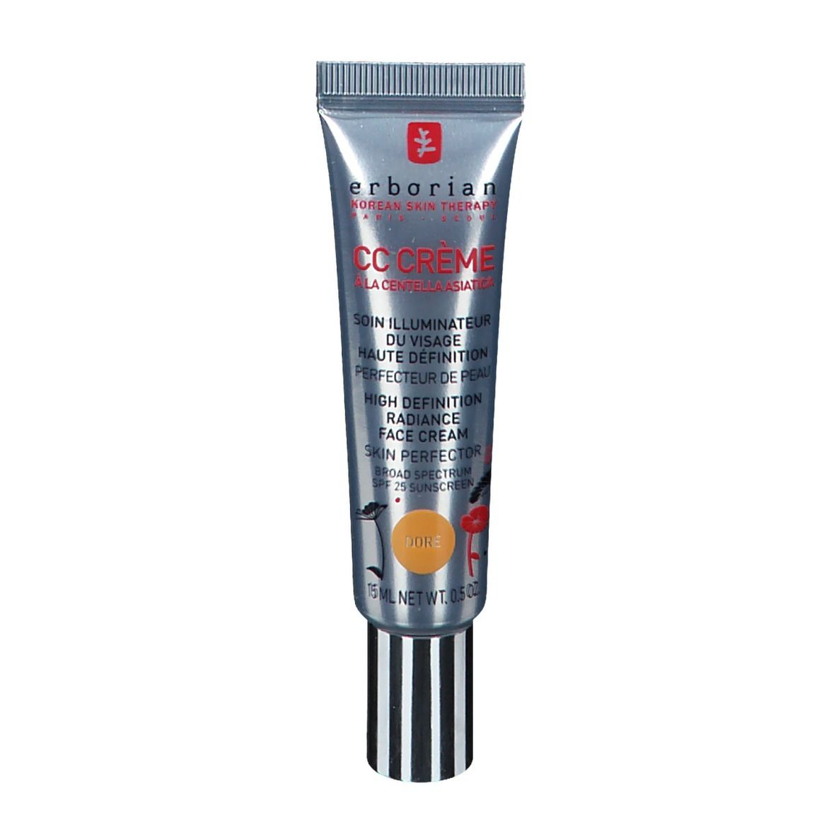 erborian CC Soin Illuminateur du Visage Haute Définition Doré