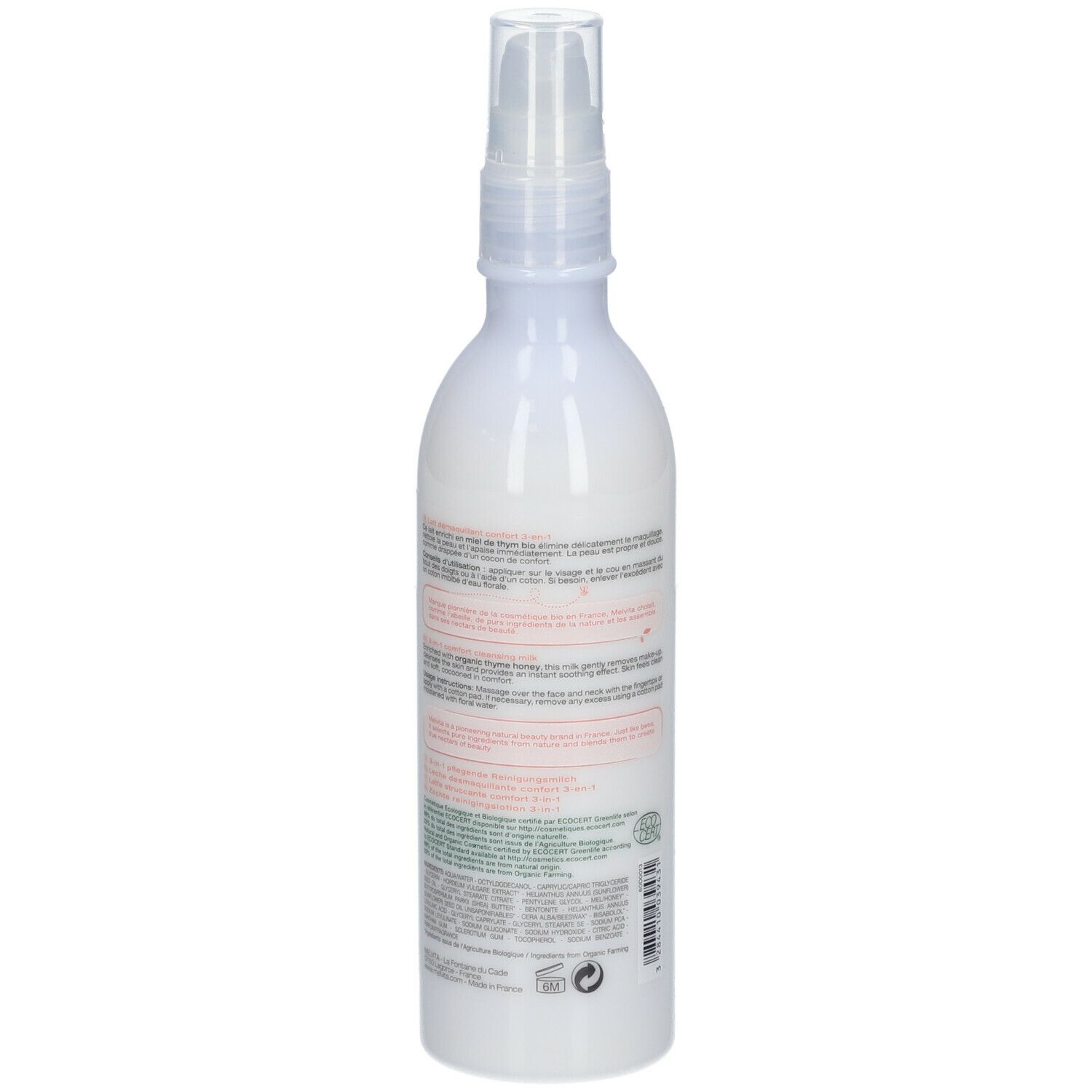Melvita Nectar Miel Lait Demaq 200
