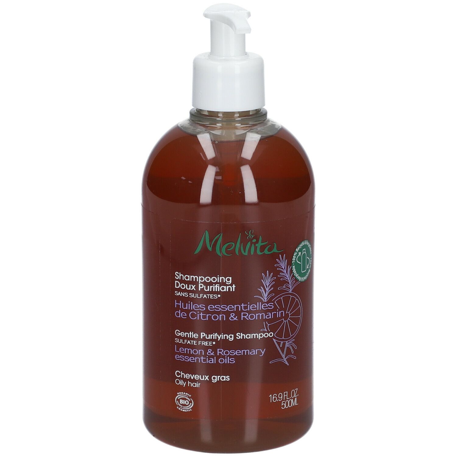 Melvita Shamp Doux Purifiant 500ml