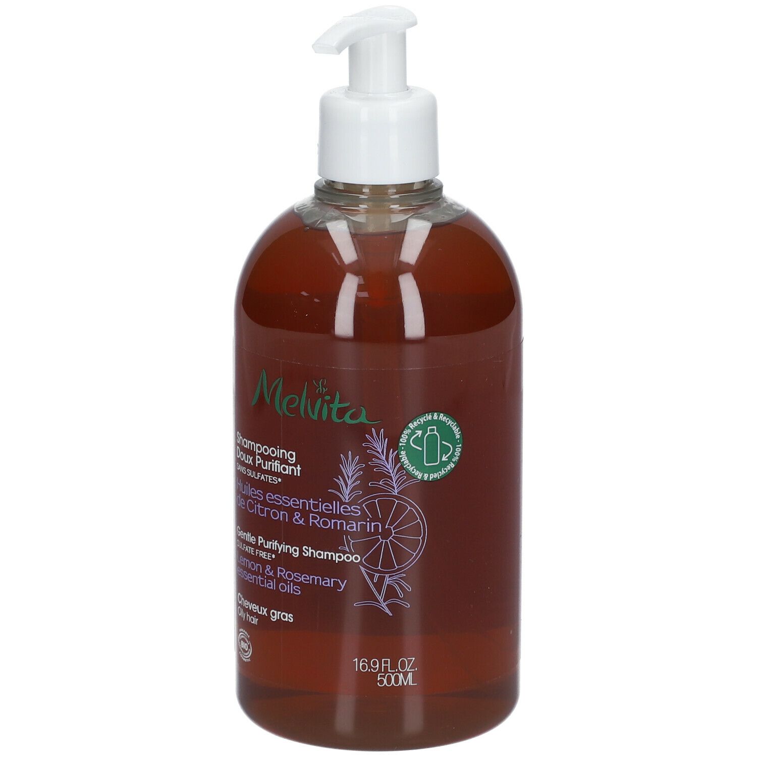 Melvita Shamp Doux Purifiant 500ml
