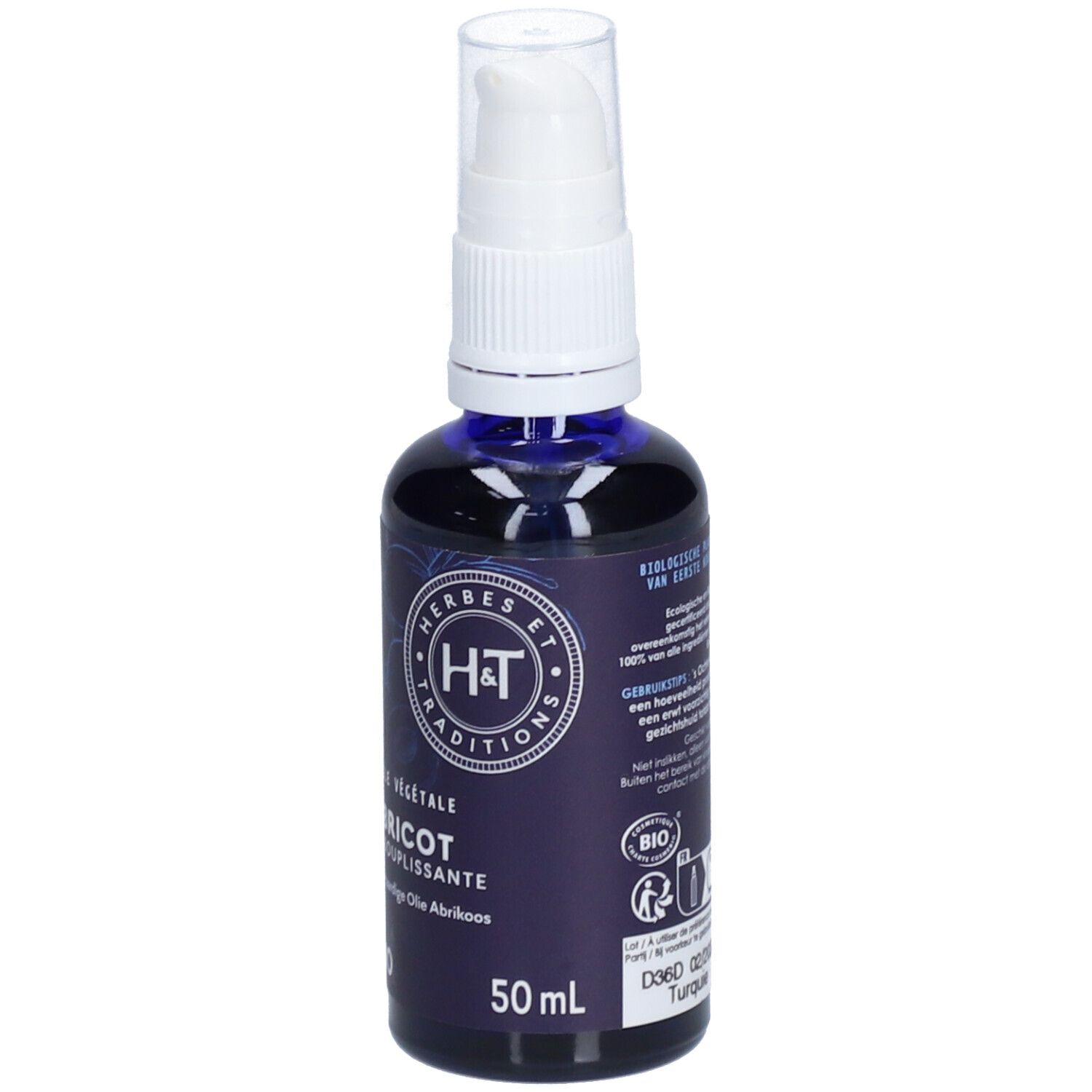 Herbes et Traditions Biologische Abrikozenolie