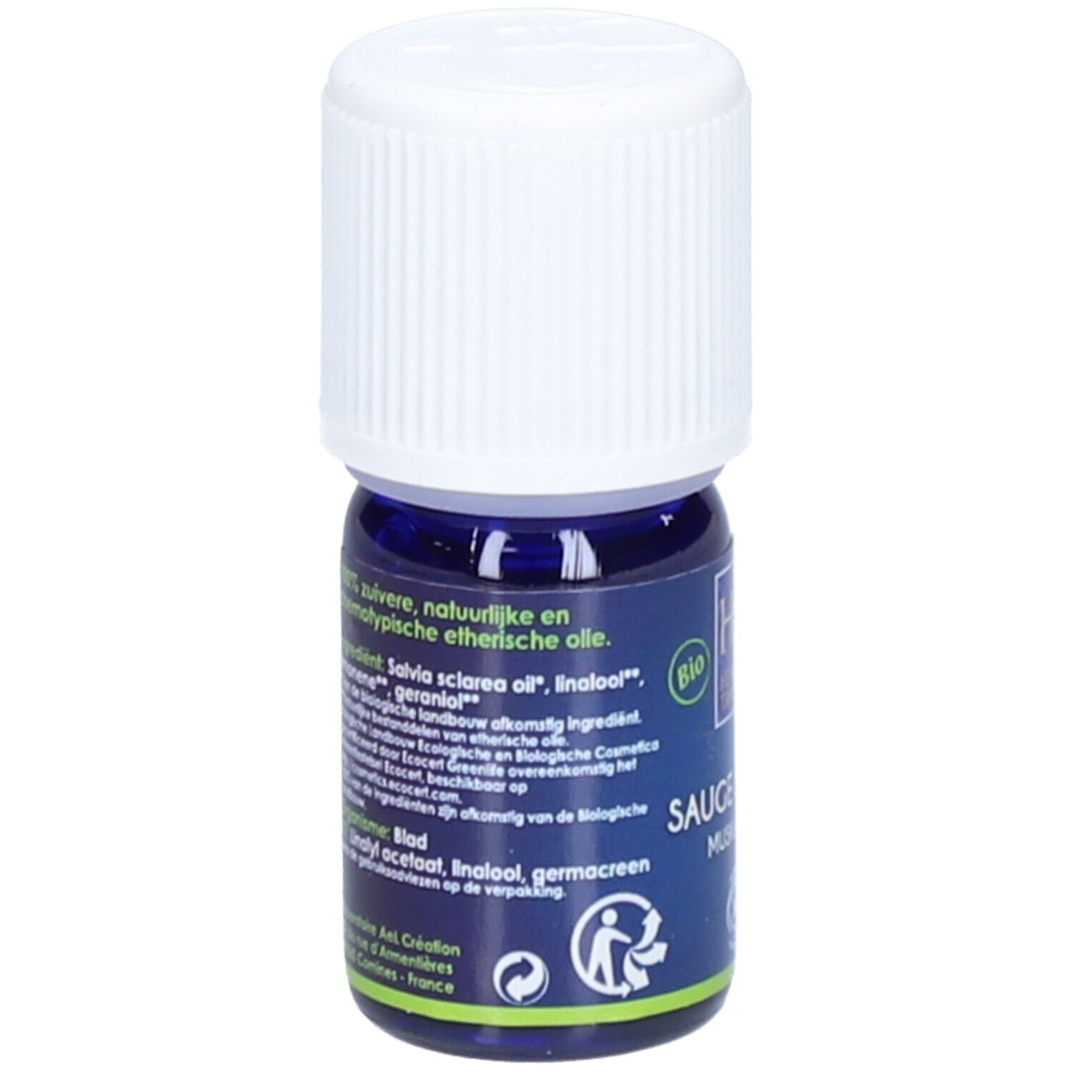 Herbes et Traditions Biologische essentiële olie van scharlei