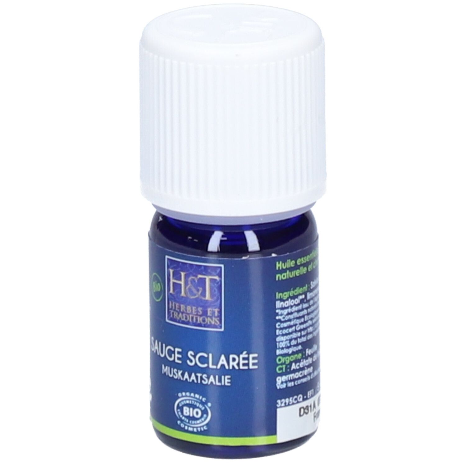 Herbes et Traditions Biologische essentiële olie van scharlei
