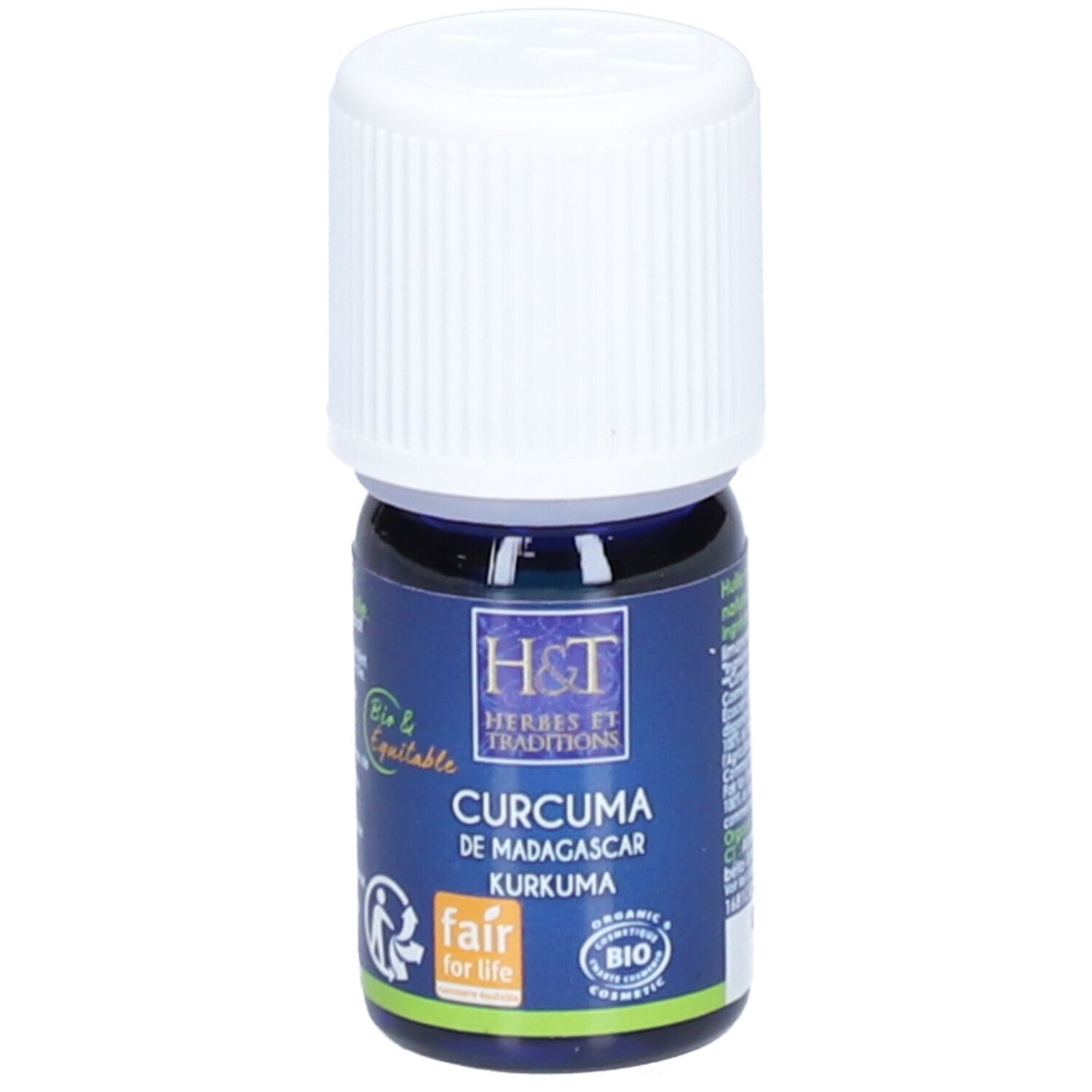 Herbes et Traditions Huile Essentielle de Curcuma Bio 5 ml Farmaline — free download