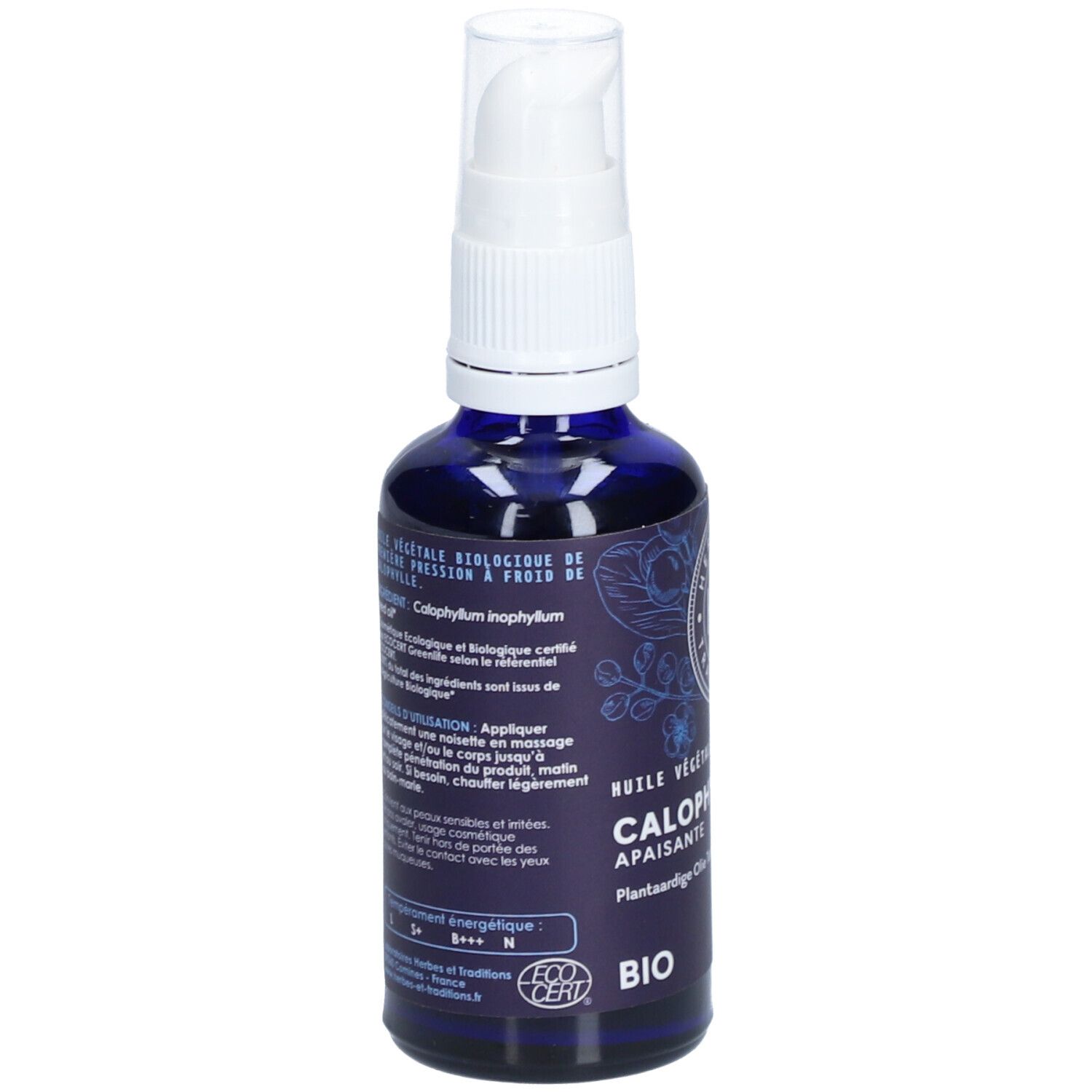 Herbes et Traditions Calophylla Plantaardige Olie Biologisch