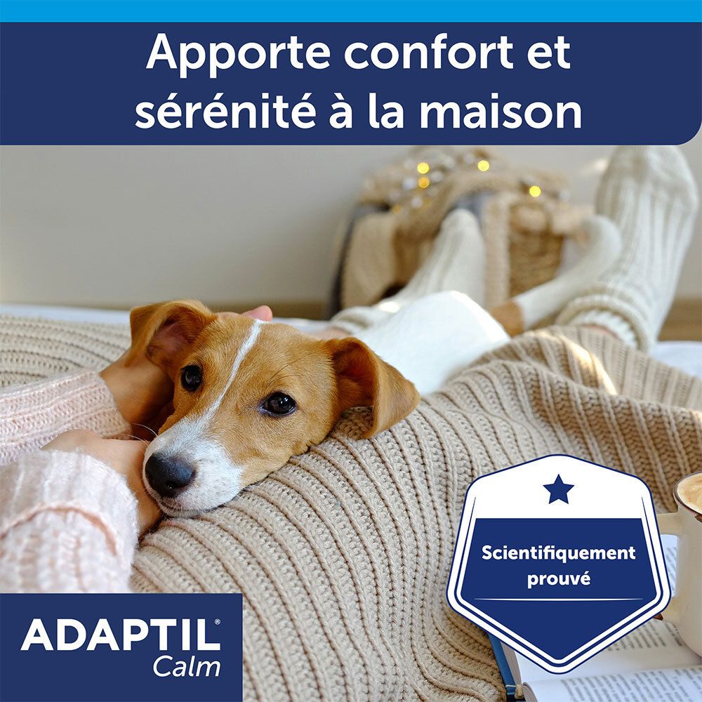 Adaptil Calm: brengt comfort en rust in huis.
