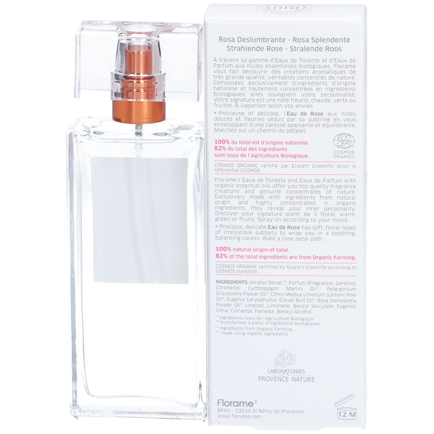 Florame Eau de Toilette Rose Éclatante