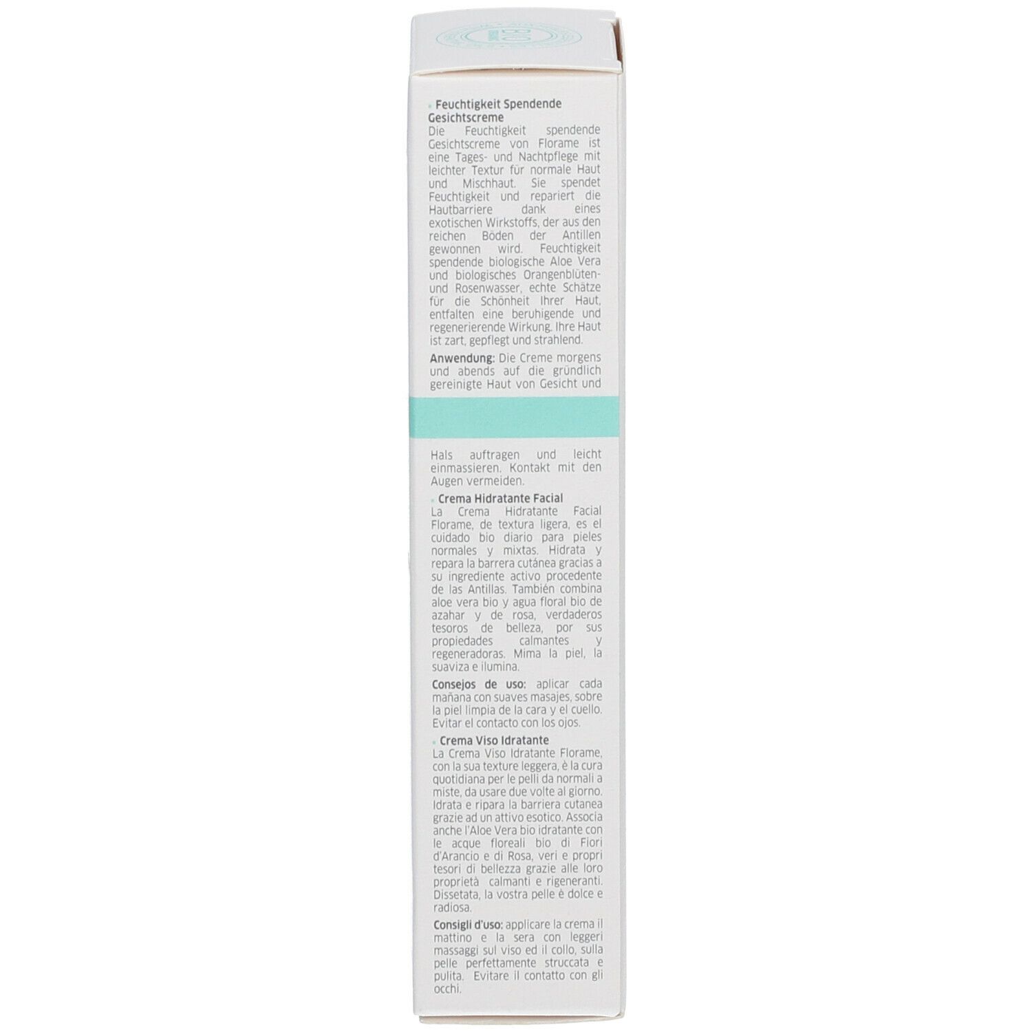 Florame Crème Visage Hydratante