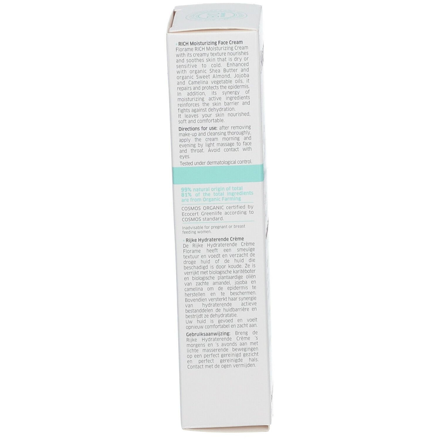 Florame Hydratation Crème Visage Hydratante Riche