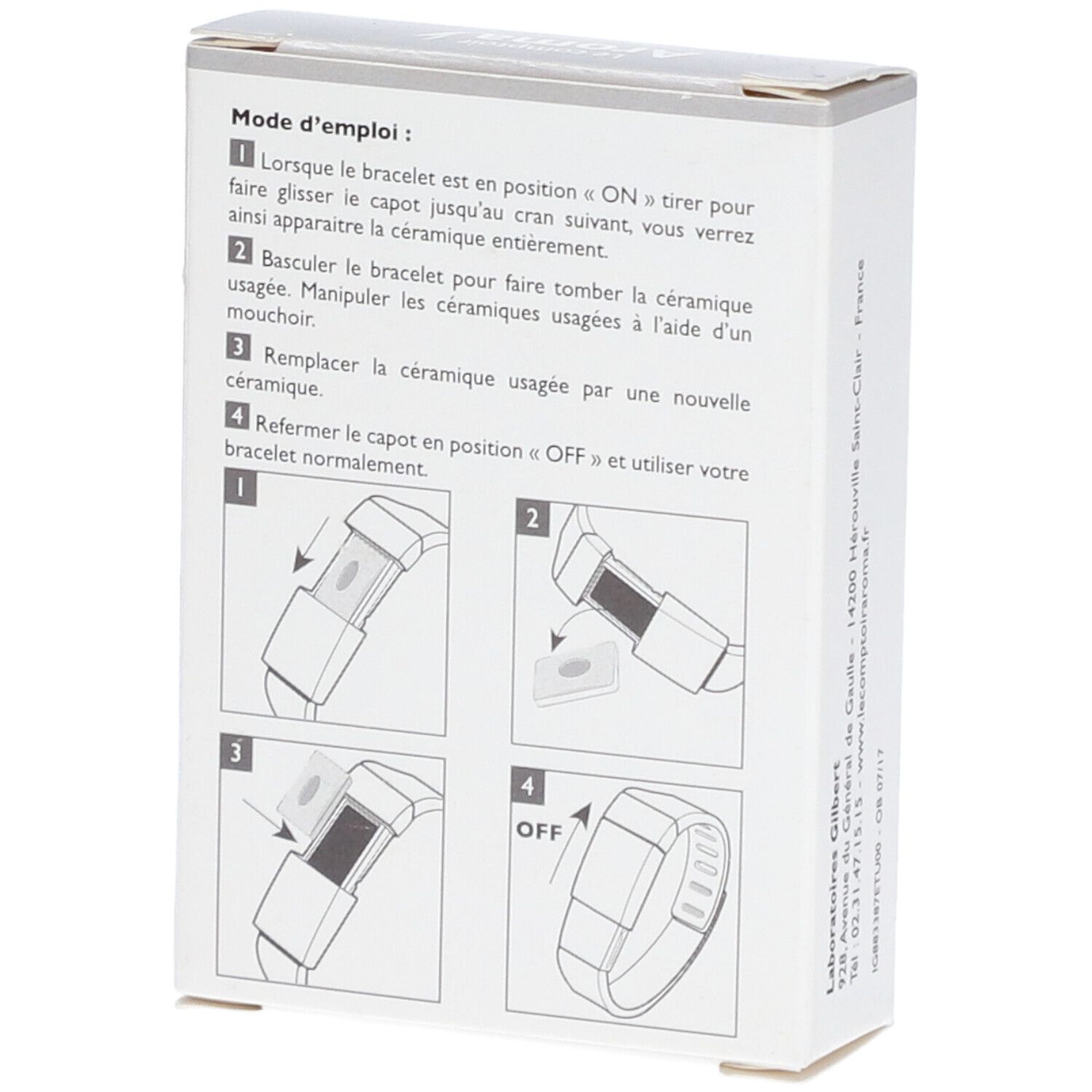 Le comptoir Aroma - Keramische navulling voor verstuiverarmband