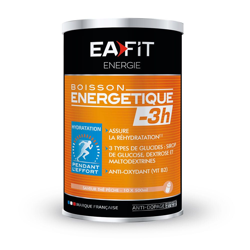 EA Fit Energiedrank -3H Perzik Thee